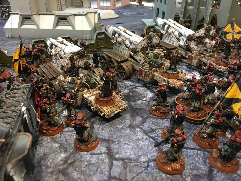 30k, Battle Report, Horus Heresy, Imperialis Militia, Iron Warriors