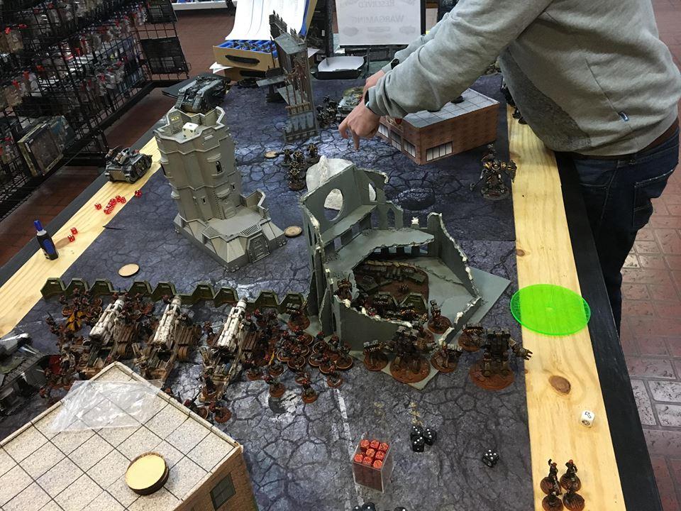 30k, Battle Report, Horus Heresy, Imperialis Militia, Iron Warriors