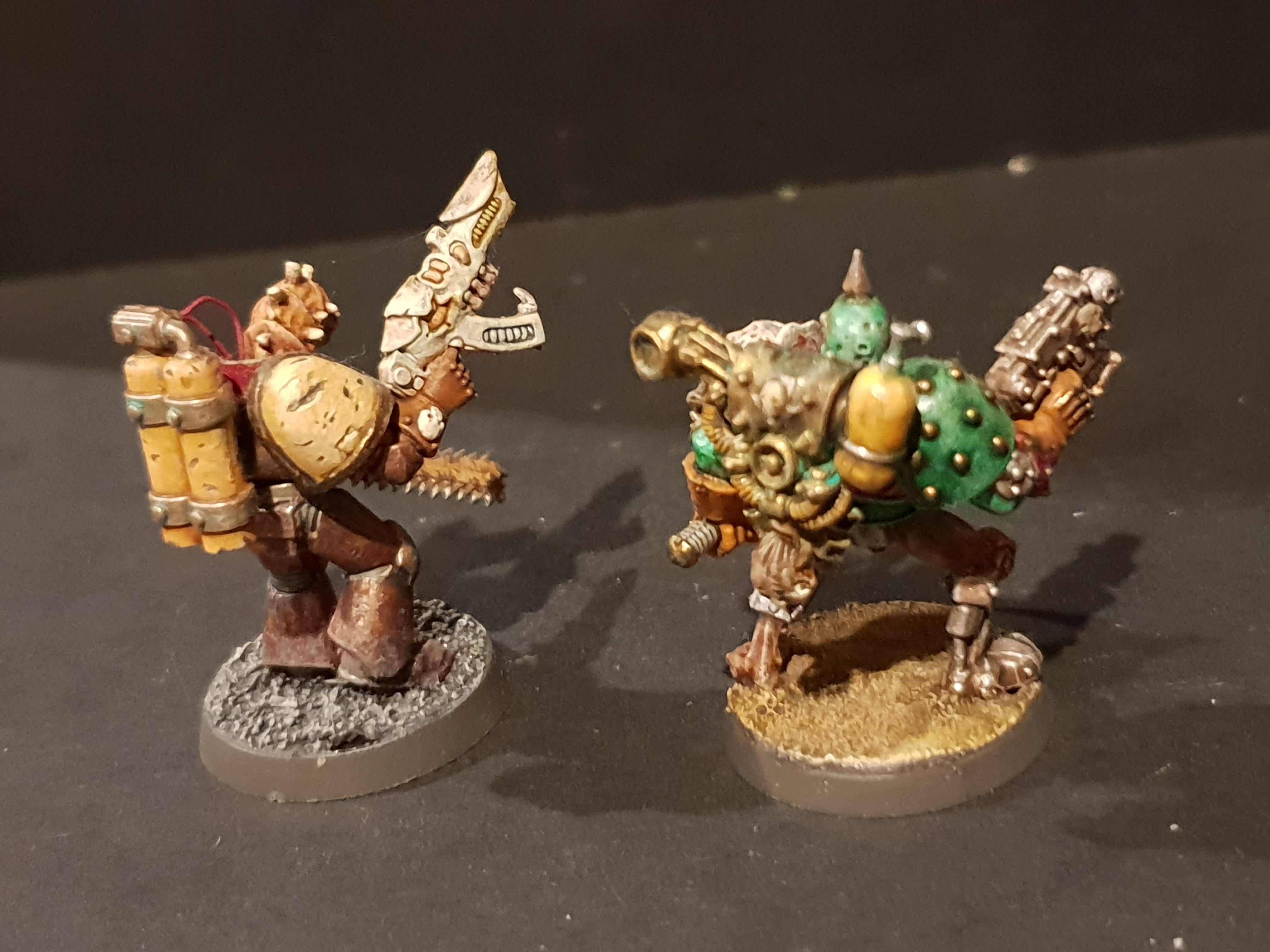 Chaos, Conversion, Nurgle, Warhammer 40,000, Work In Progress