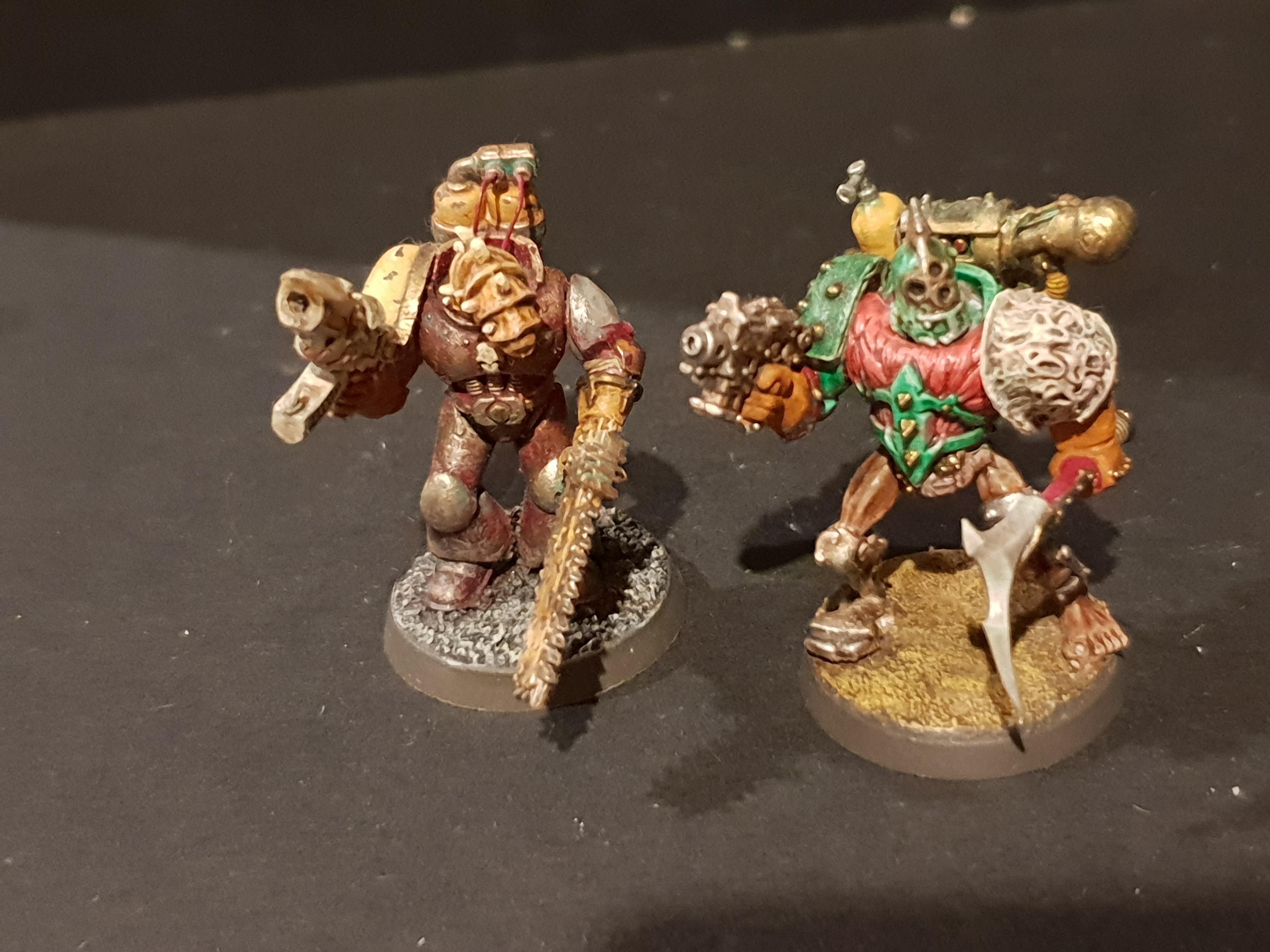 Chaos, Conversion, Nurgle, Warhammer 40,000, Work In Progress