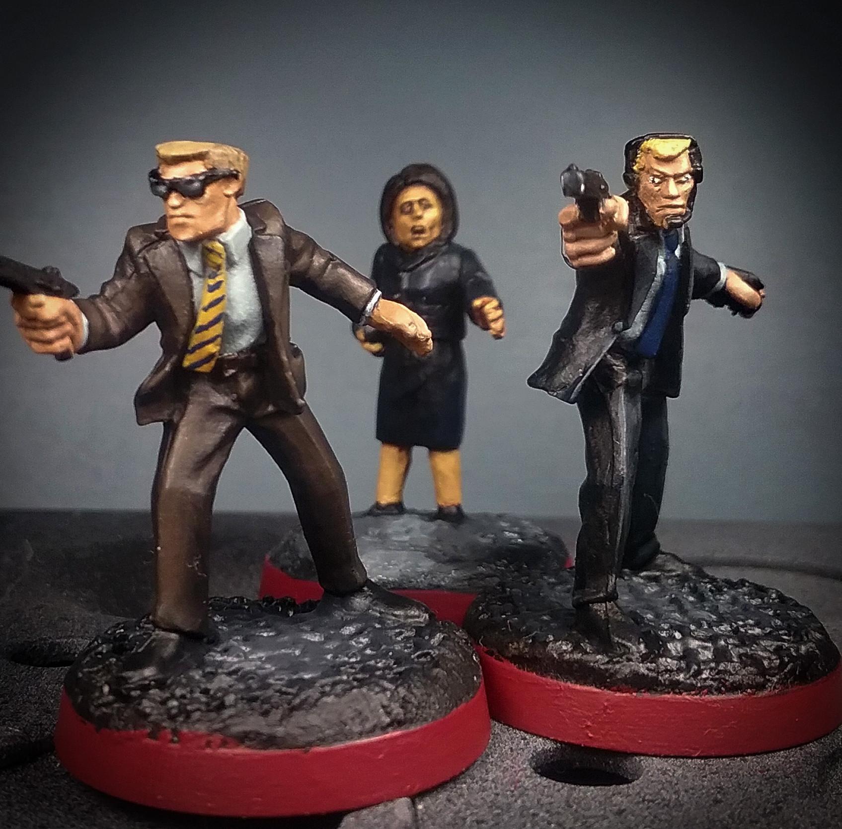 28mm Battlestar Galactica Miniatures, 28mm Battlestar Galactica Security Agents, 28mm Presidential Security Service, Battlestar Galactica, Battlestar Galactica Miniatures, Bodyguard, Em4 Miniatures, Future Skirmish, Modern, Moonraker Miniatures, Secret Service, Suits Miniatures, Suits With Hand Gun