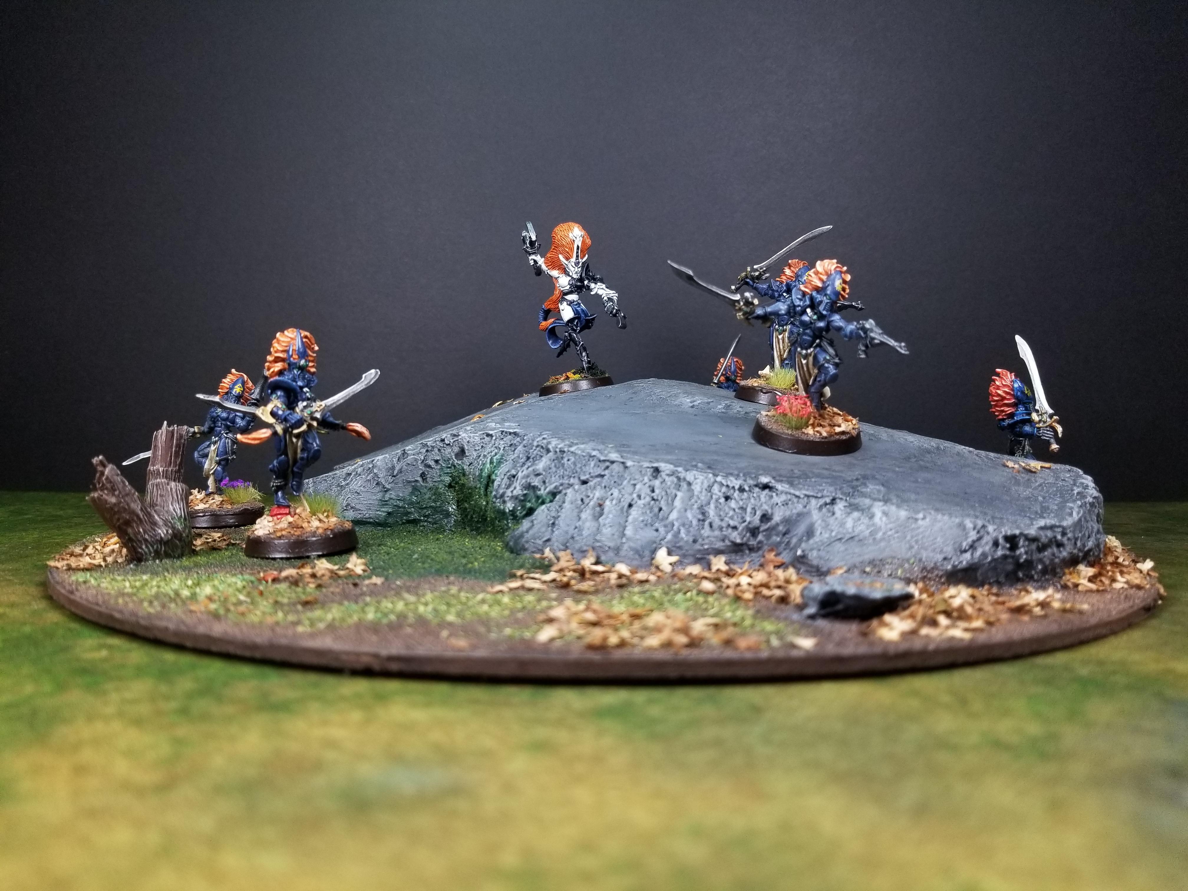Aeldari, Aspect Warrior, Eldar, Howling Banshees, Jain Zar, Phoenix Lord