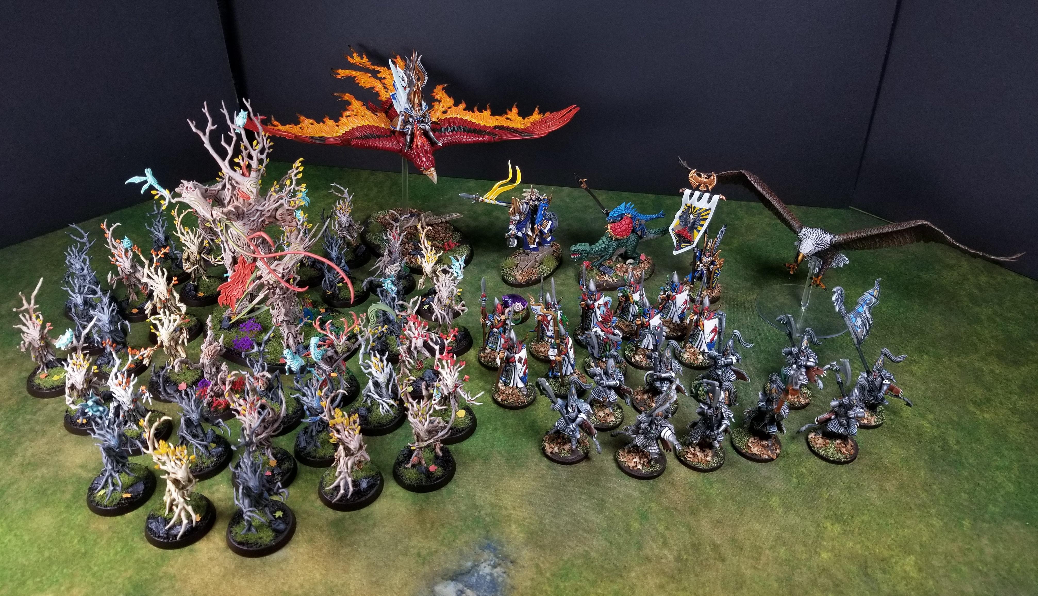 Age Of Sigmar, Elves, High Elves, Order, Sylvaneth, Warhammer Fantasy