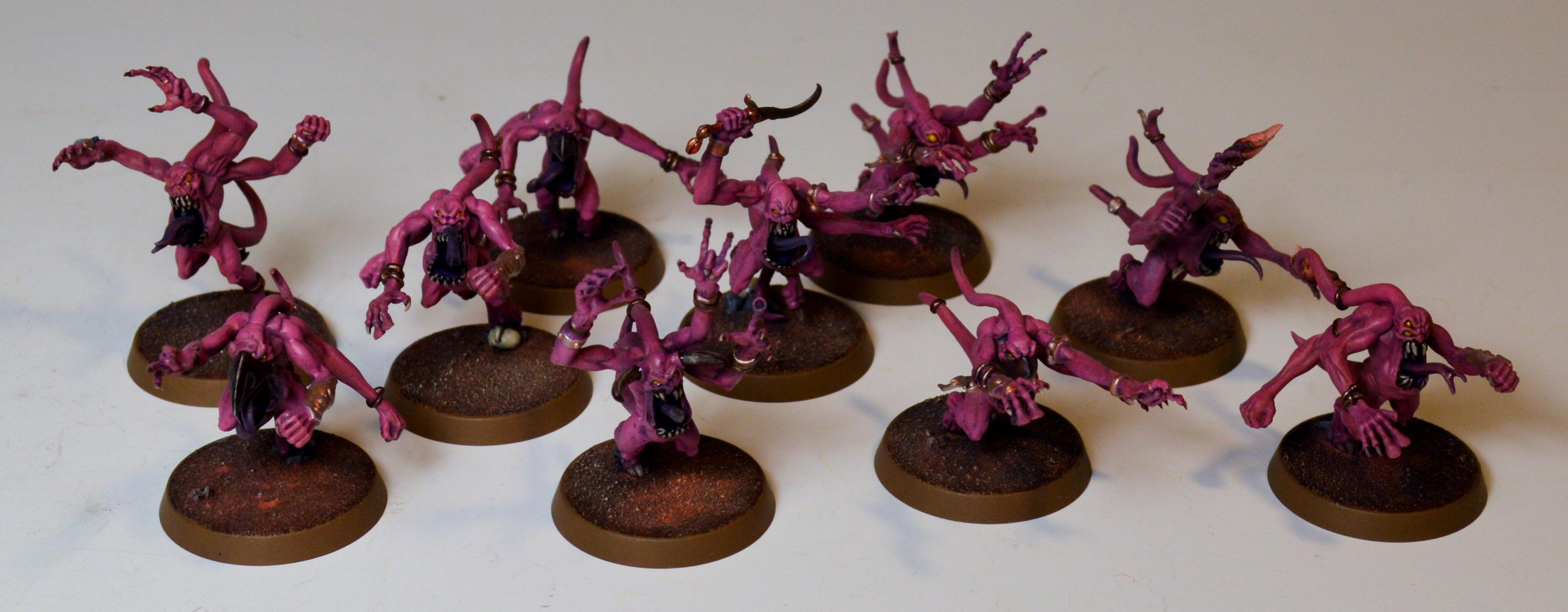 Daemon Of Chaos, Pink Horrors, Tzeentch