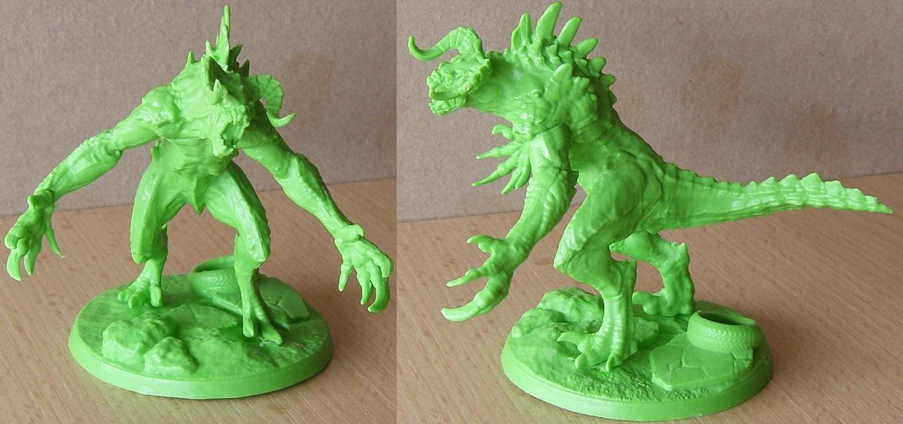 Repositioned PVC Deathclaw WIP