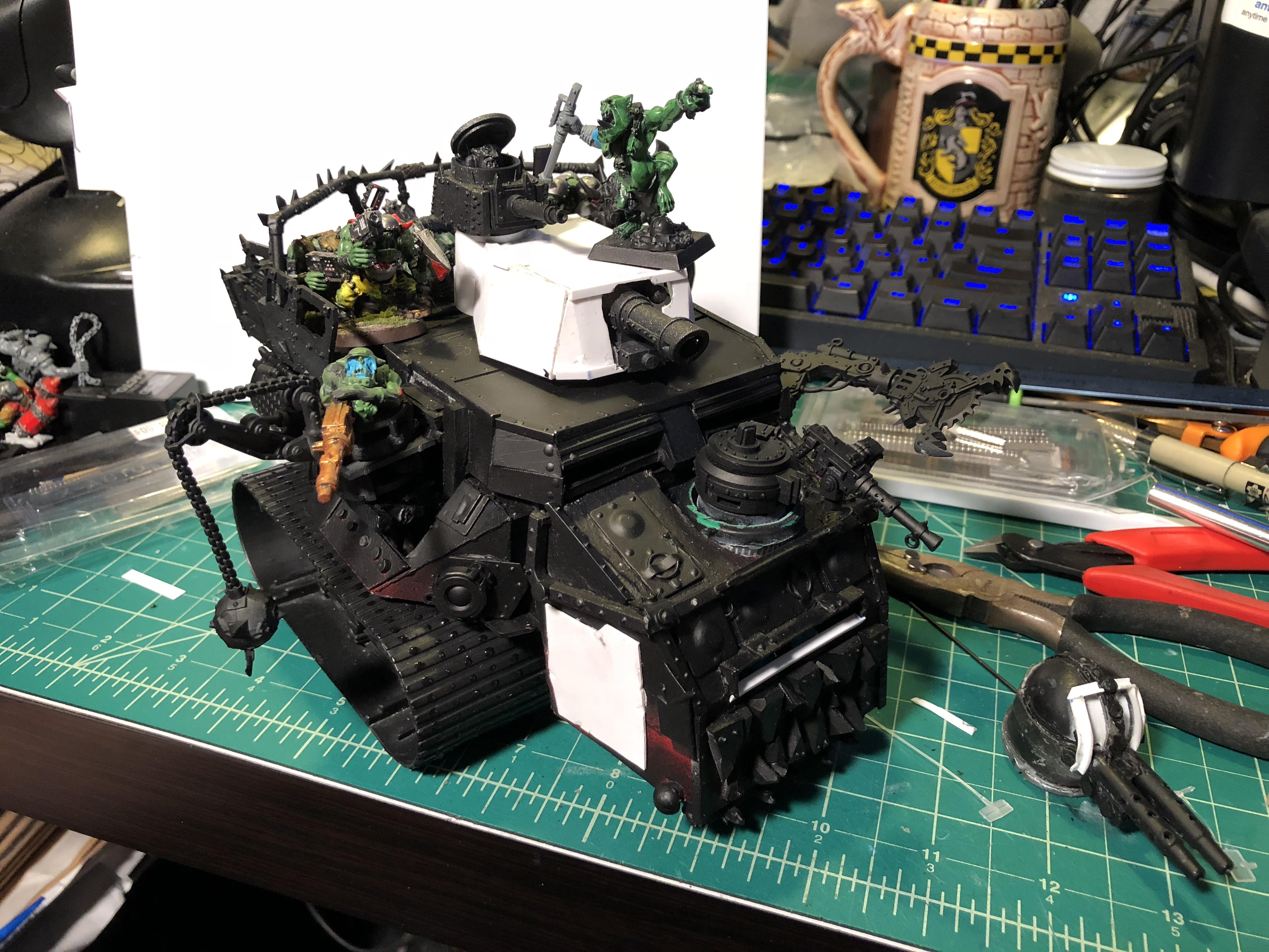 Orks, Battlewagon with turret