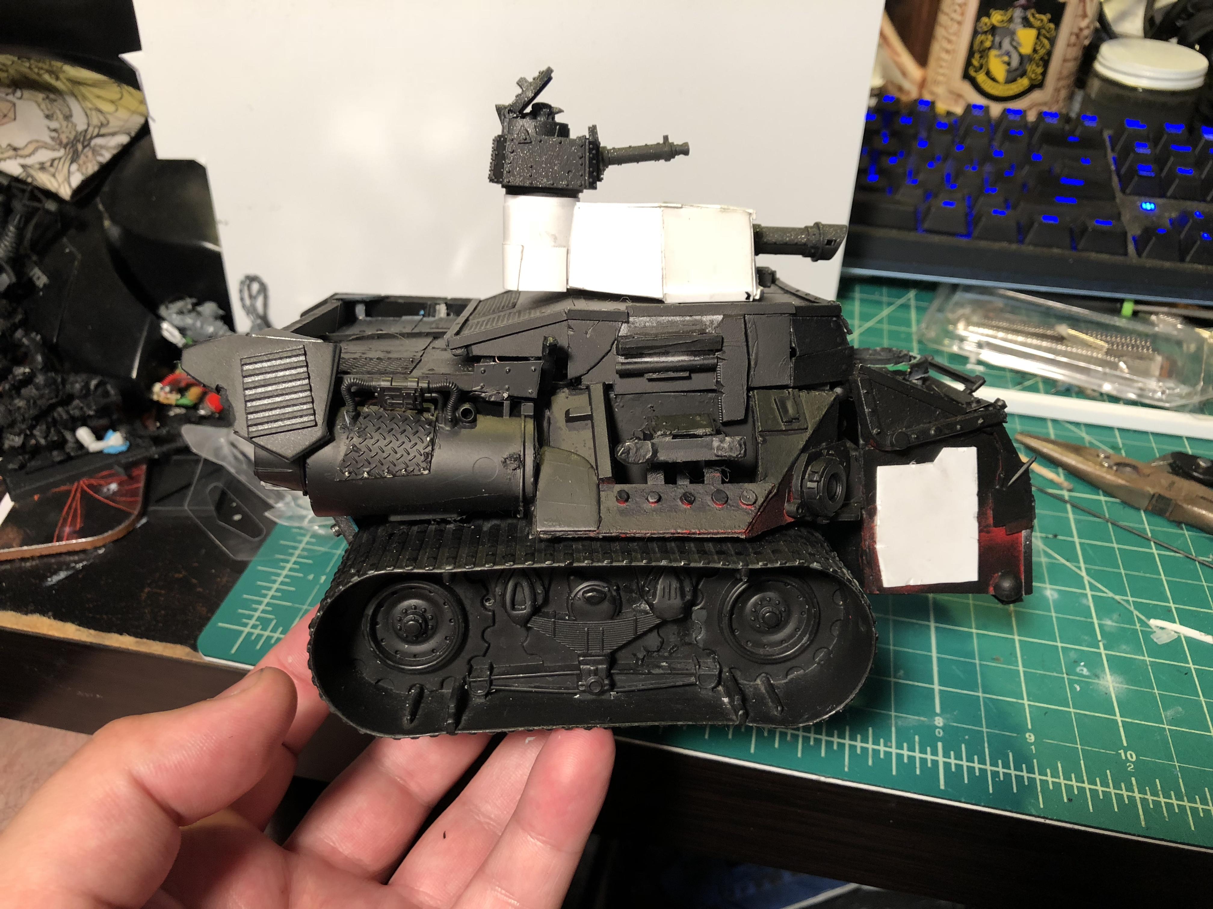 battlewagon side view