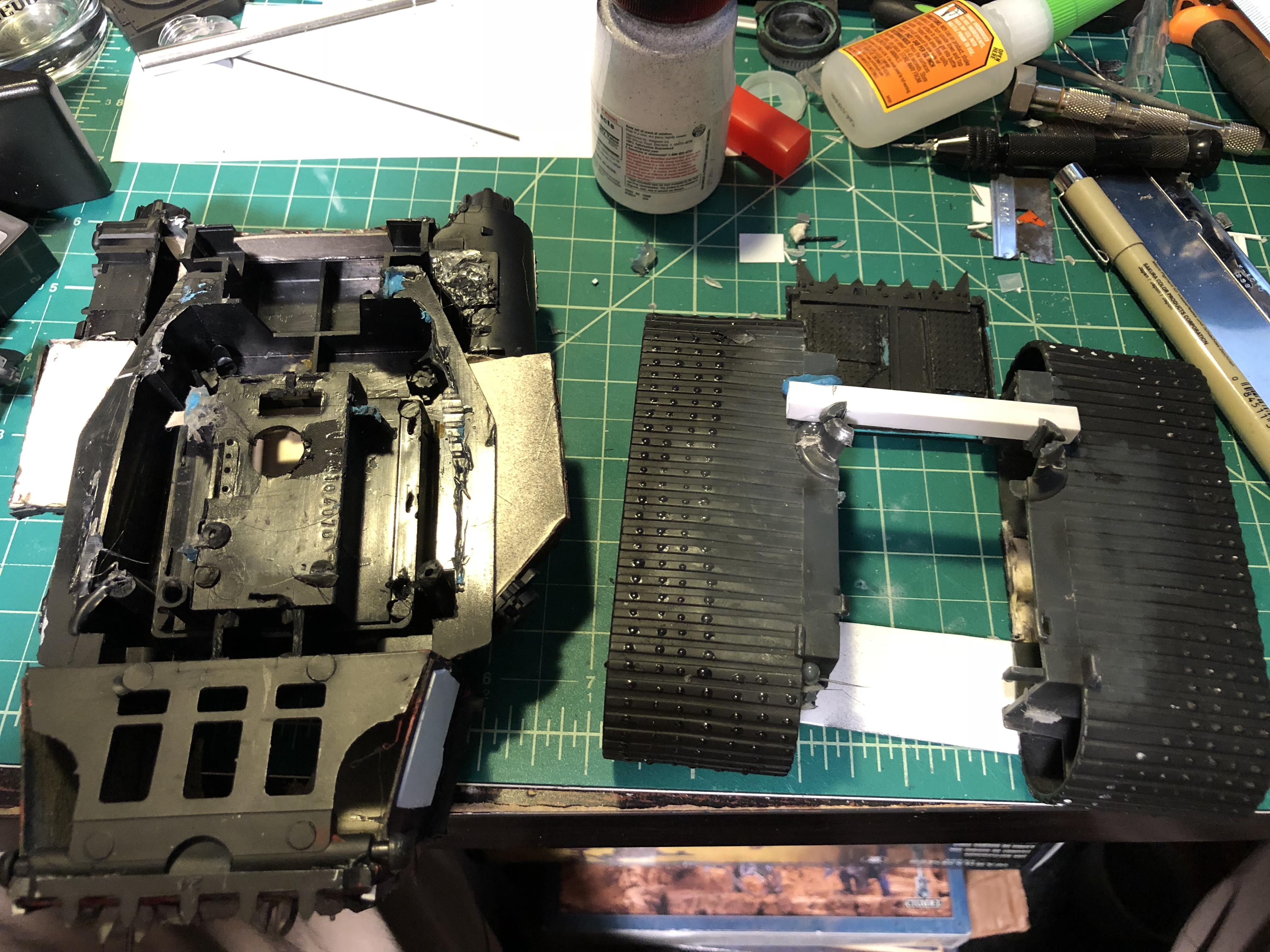 battlewagon hatch construction