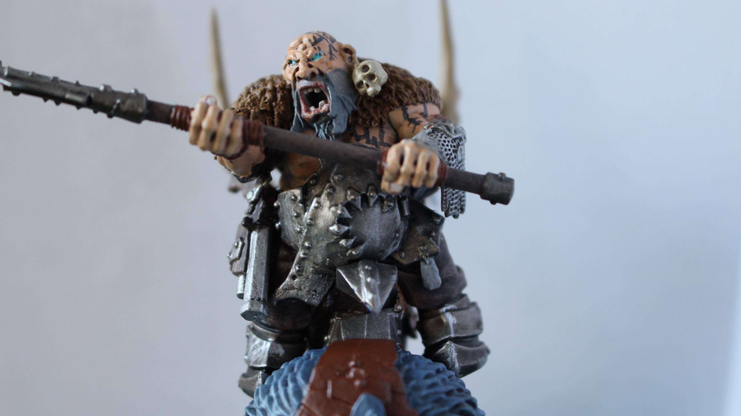 Close up of the Rider