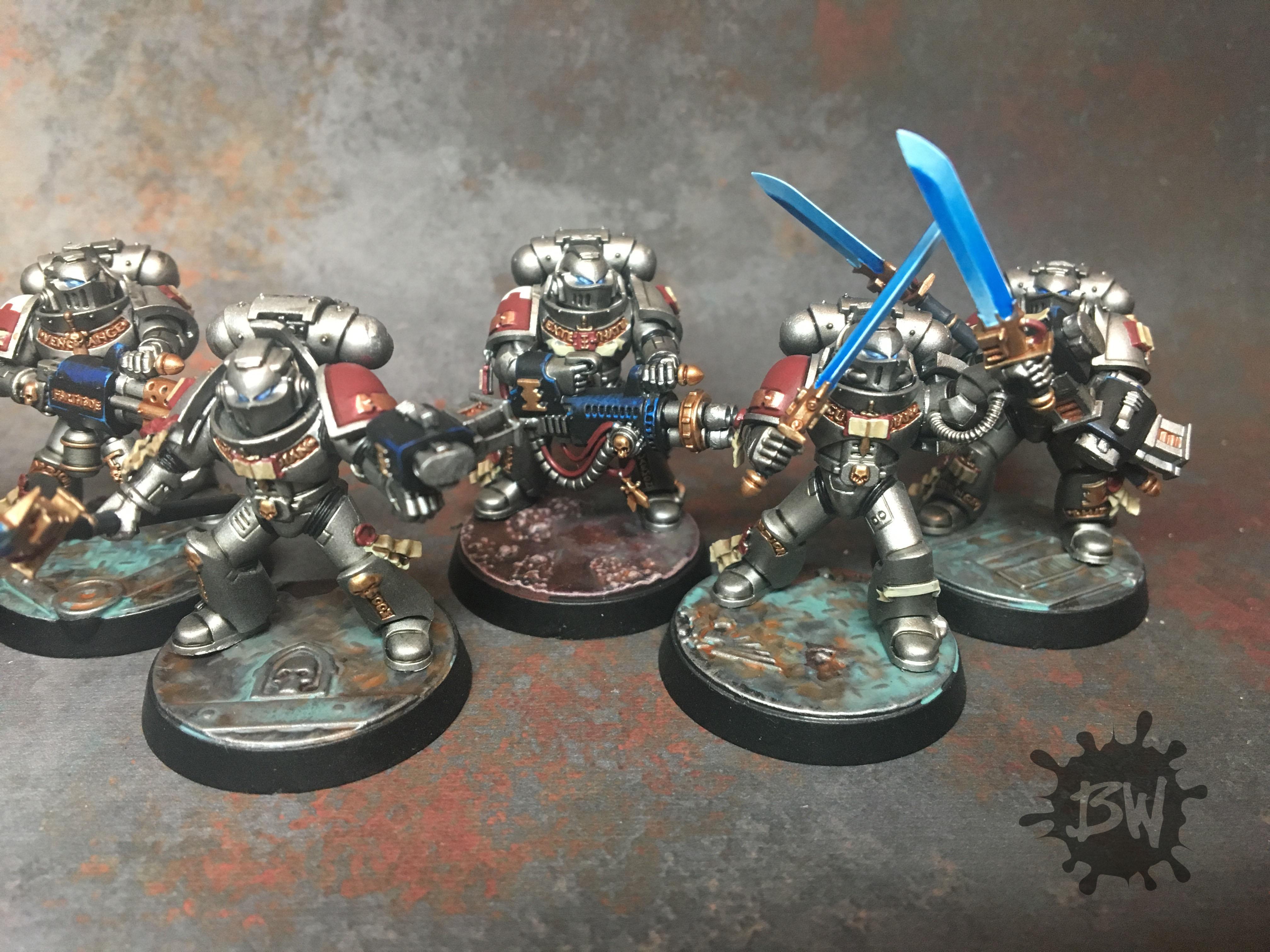 Bw, Grey Knights, Grey Knights Strike Squad, Imperium, Kill Team, Warhammer 40,000, Warhammer Fantasy
