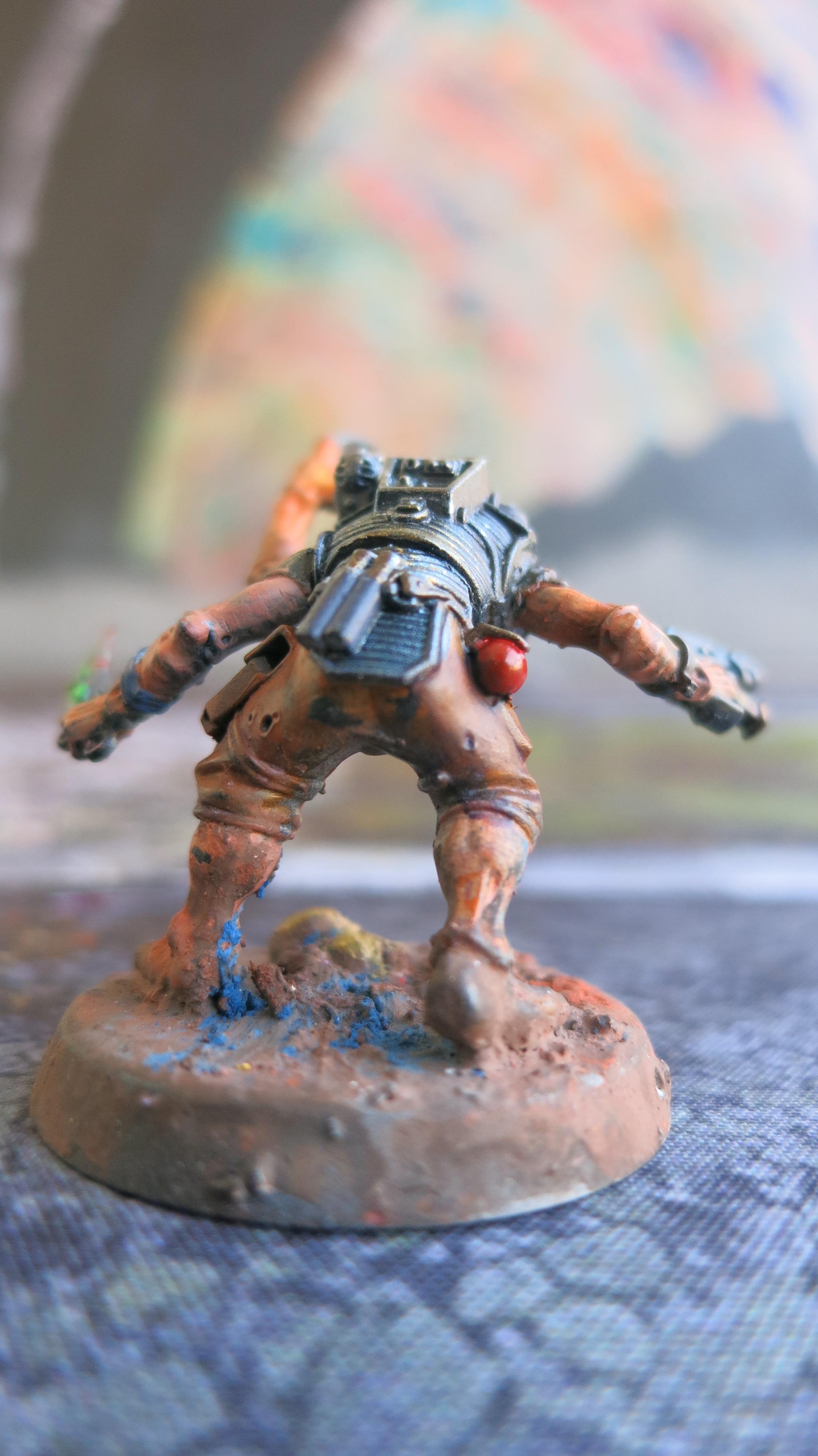 Acolyte Hybrid, Autopistol, Blasting Charge, Cultist Knife, Genestealer Cult, Rending Claw