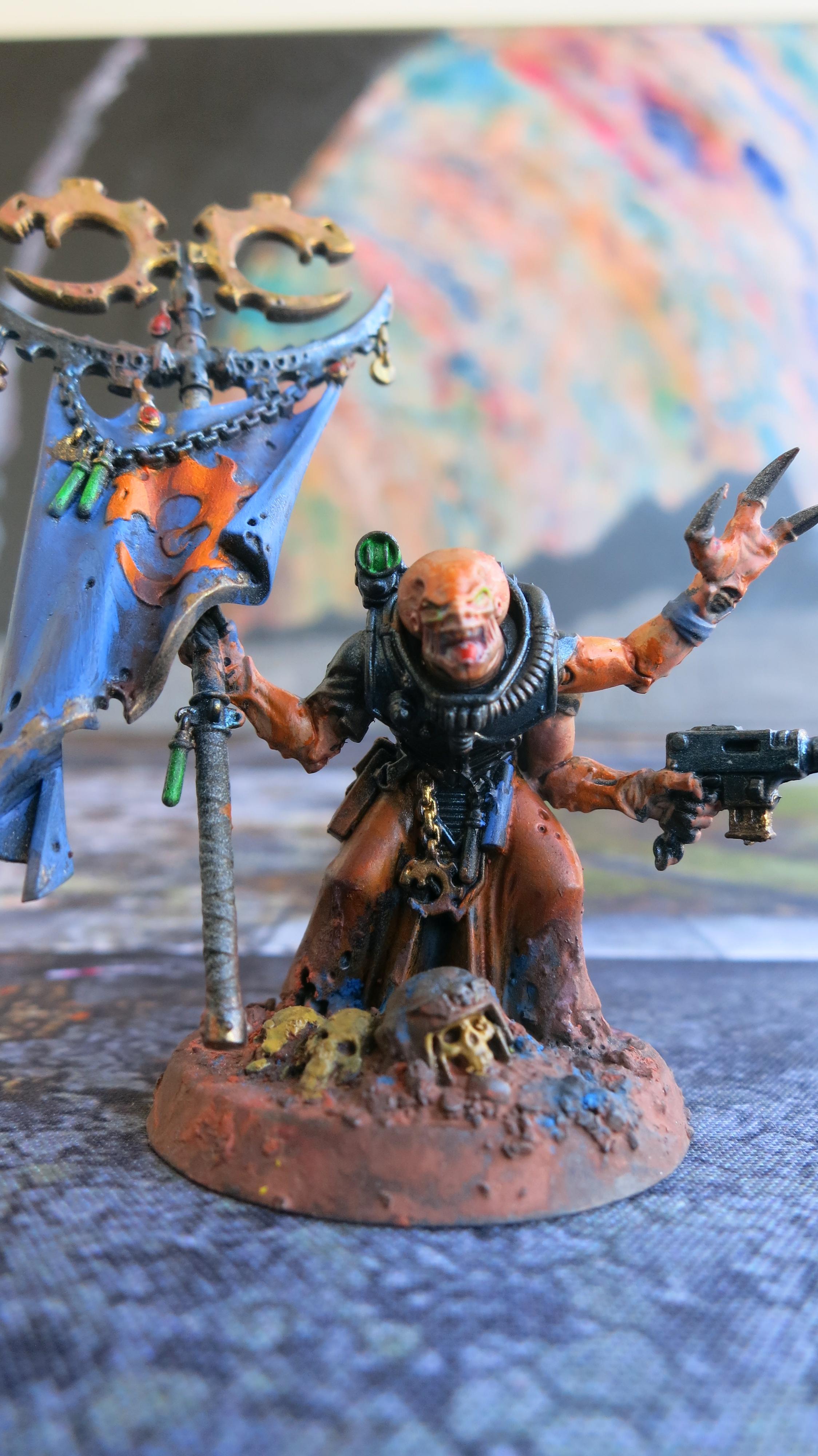 Acolyte Hybrid, Autopistol, Blasting Charge, Cult Icon, Genestealer Cult, Iconward, Rending Claw