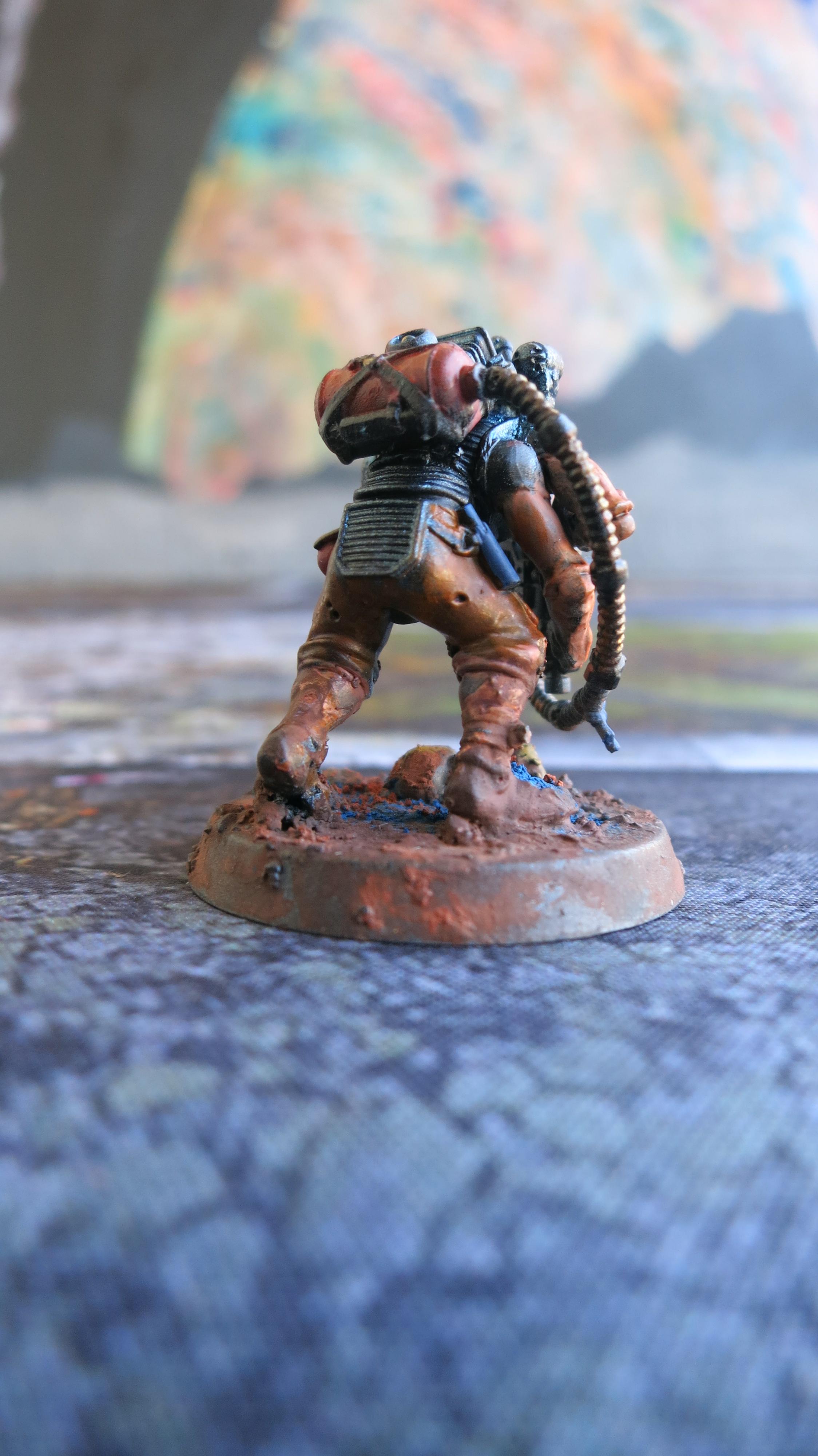 Acolyte Hybrid, Genestealer Cult, Heavy Rock Drill