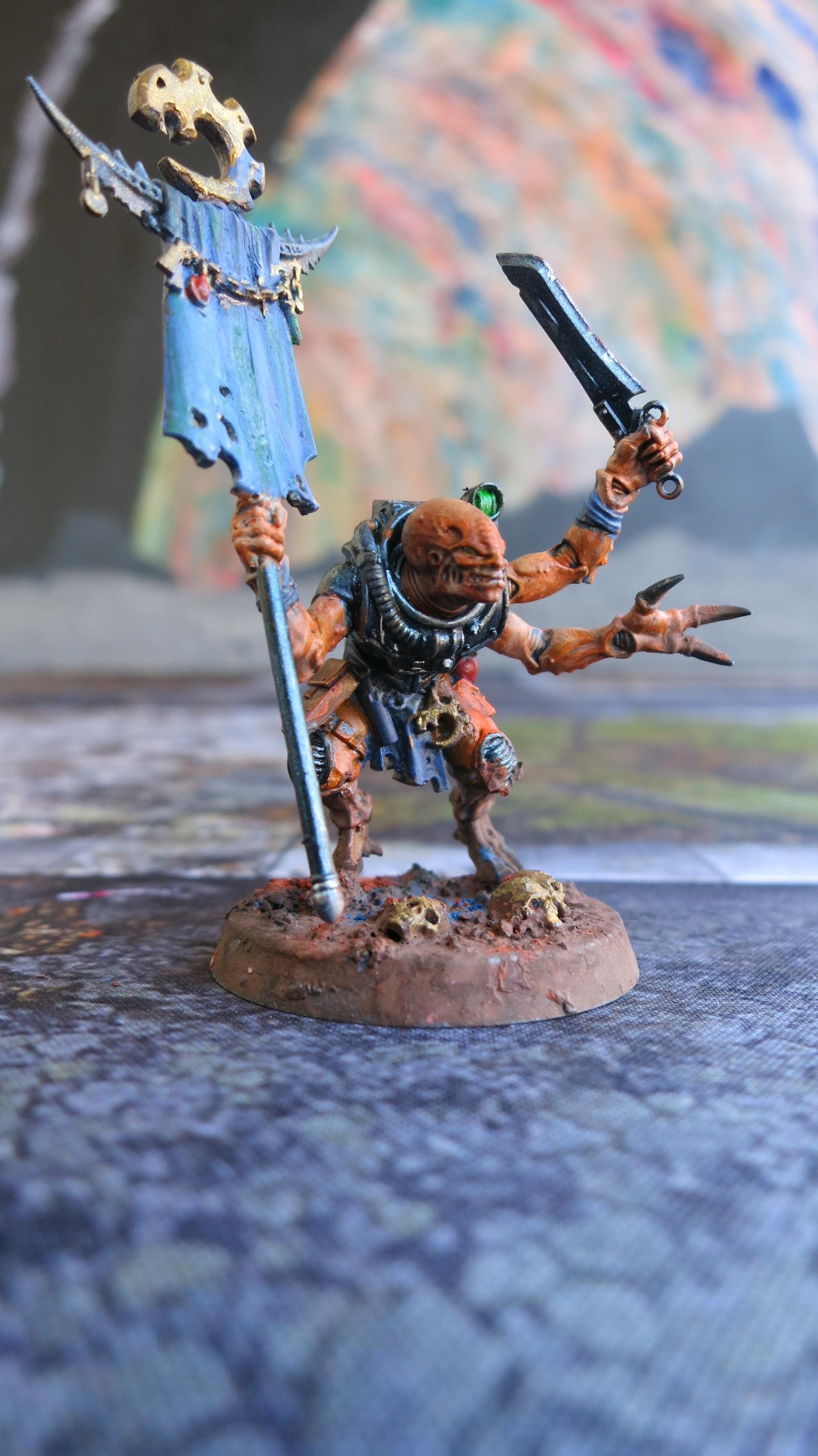 Acolyte Hybrid, Blasting Charge, Cultist Icon, Cultist Knife, Genestealer Cult, Rending Claw