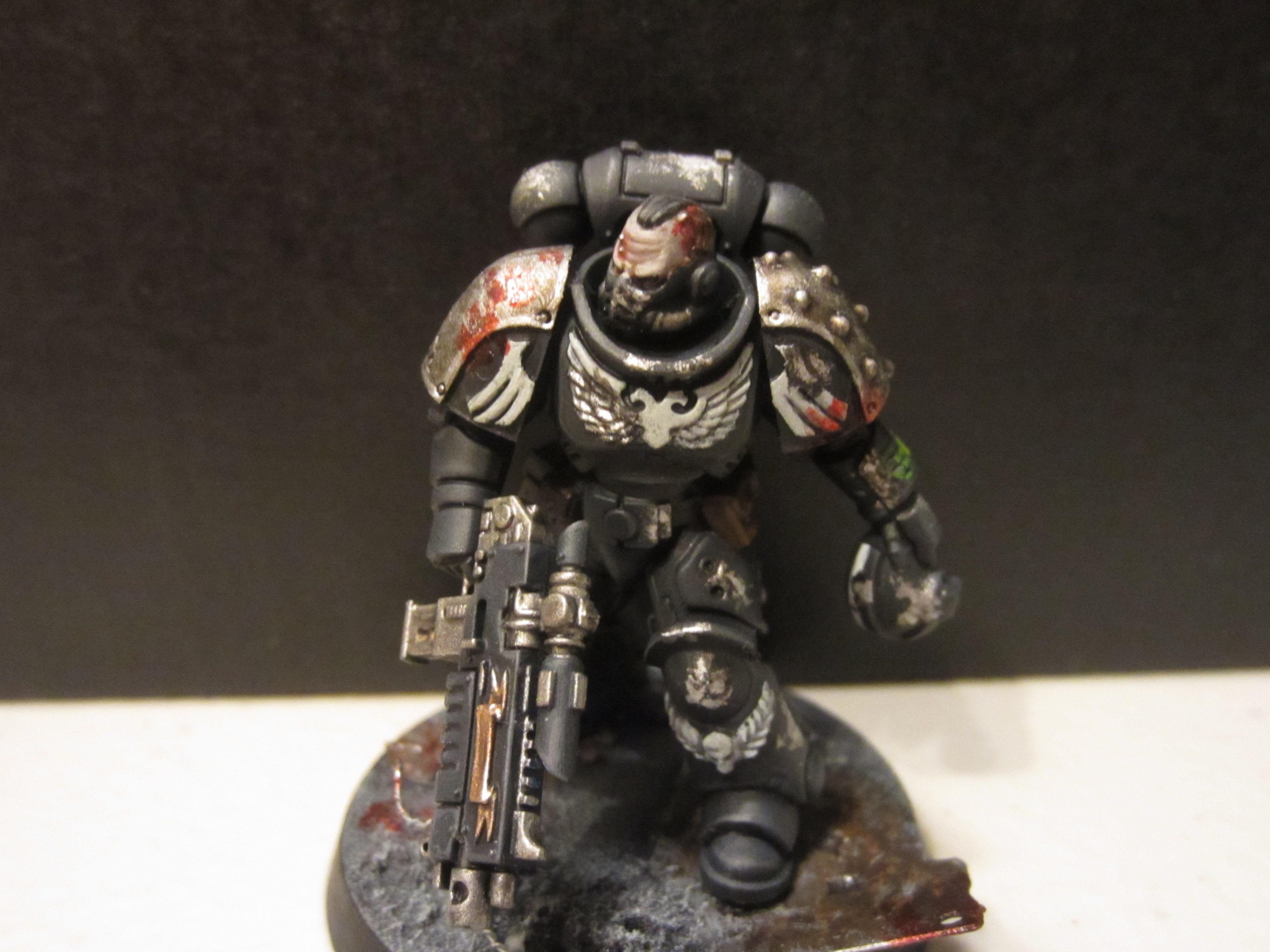 500 Store, Adeptus Astartes, Black, Lieutenant, Limited Edition, Primaris, Raven Guard, Space Marines, White