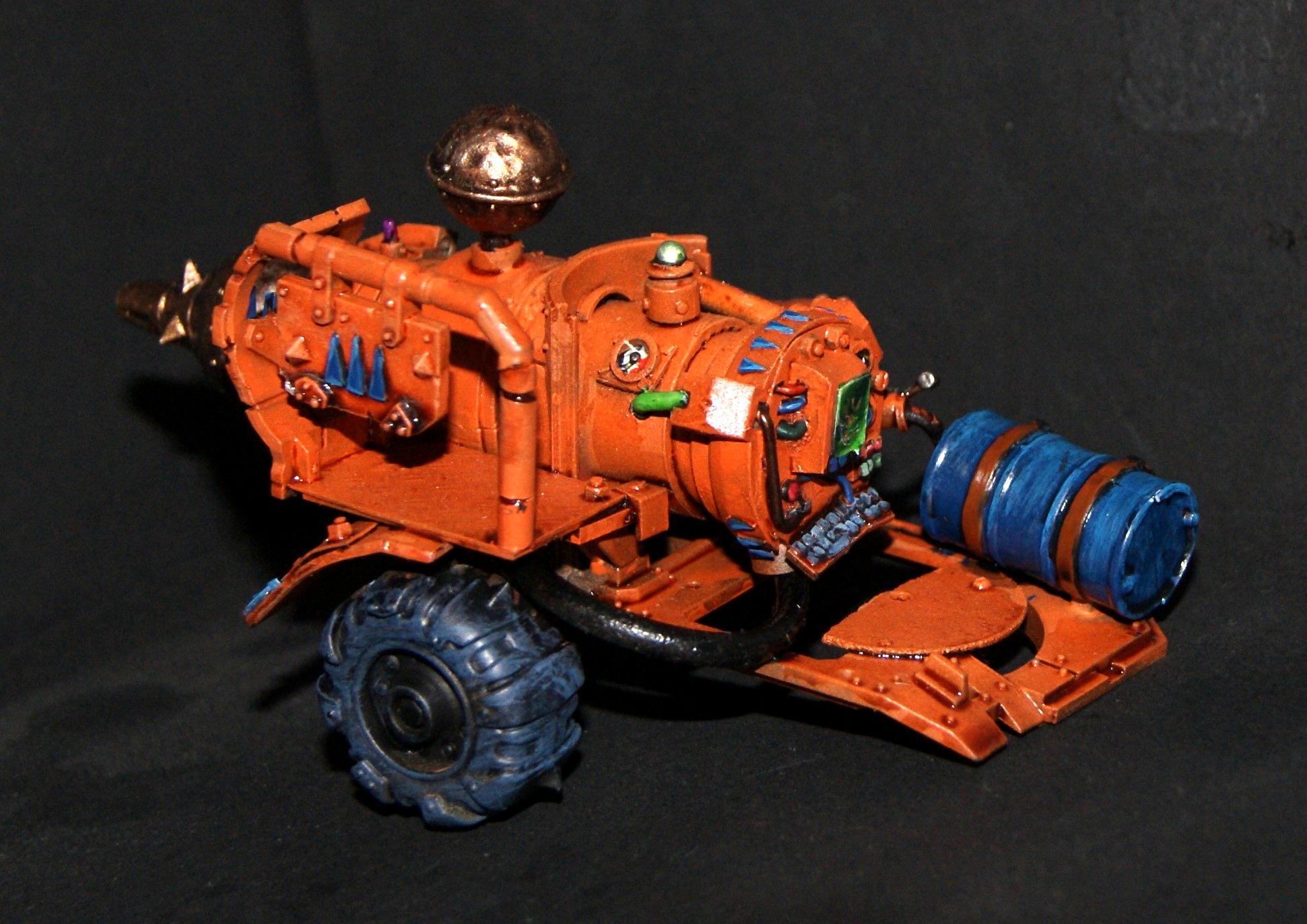 Bubble Chucka, Conversion, Grots, Mek Gun, Warhammer 40,000