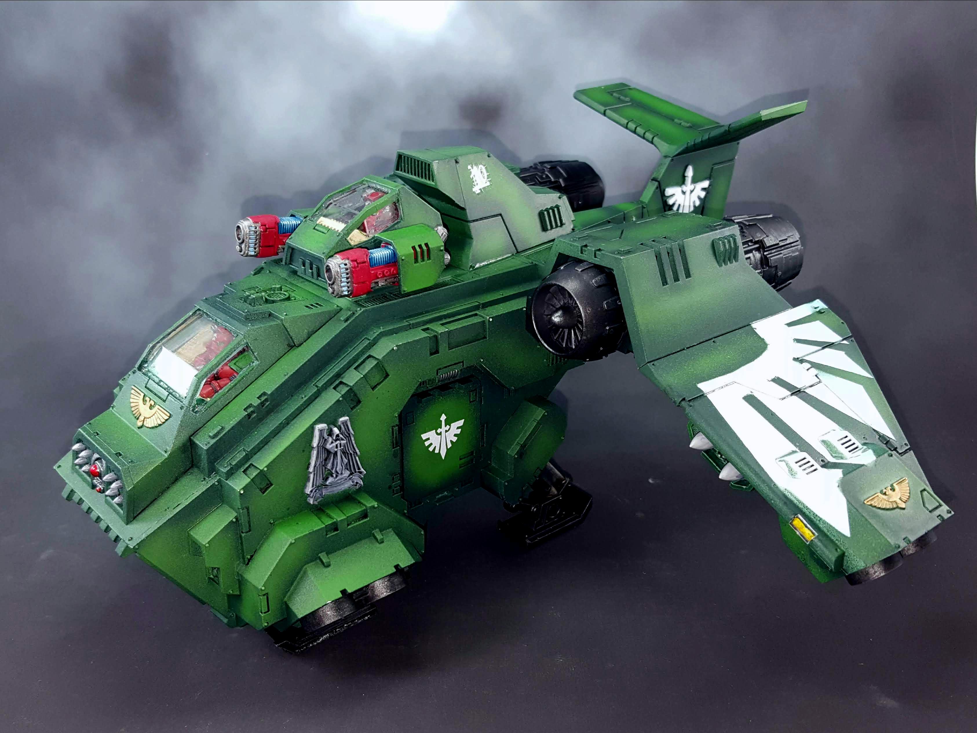 Dark Angels, Flyer, Stormraven, Warhammer 40,000, Warhammer Fantasy