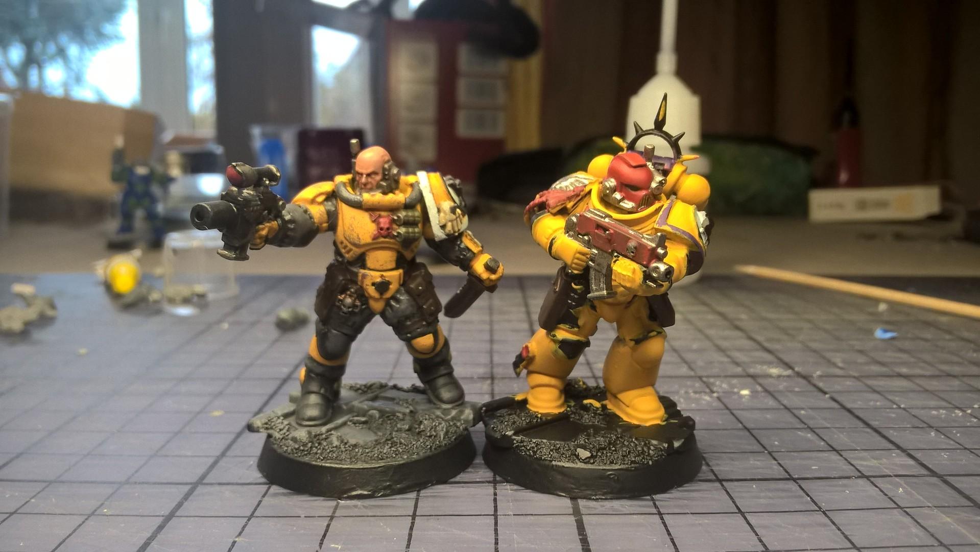 Conversion, Imperial Fists, Primaris, Solar Lions, Space Marines, Warhammer 40,000
