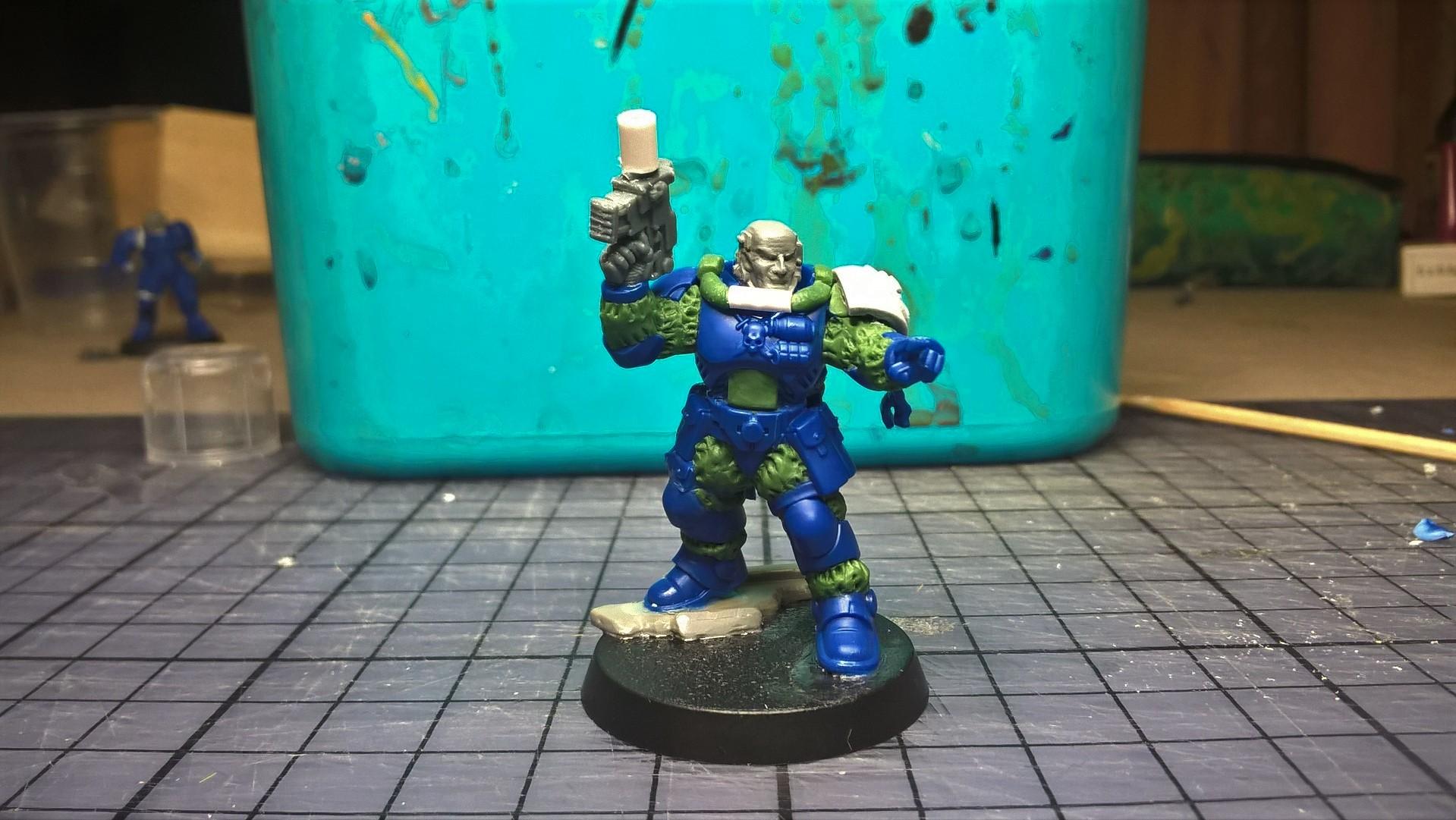 Conversion, Imperial Fists, Primaris, Solar Lions, Space Marines, Warhammer 40,000