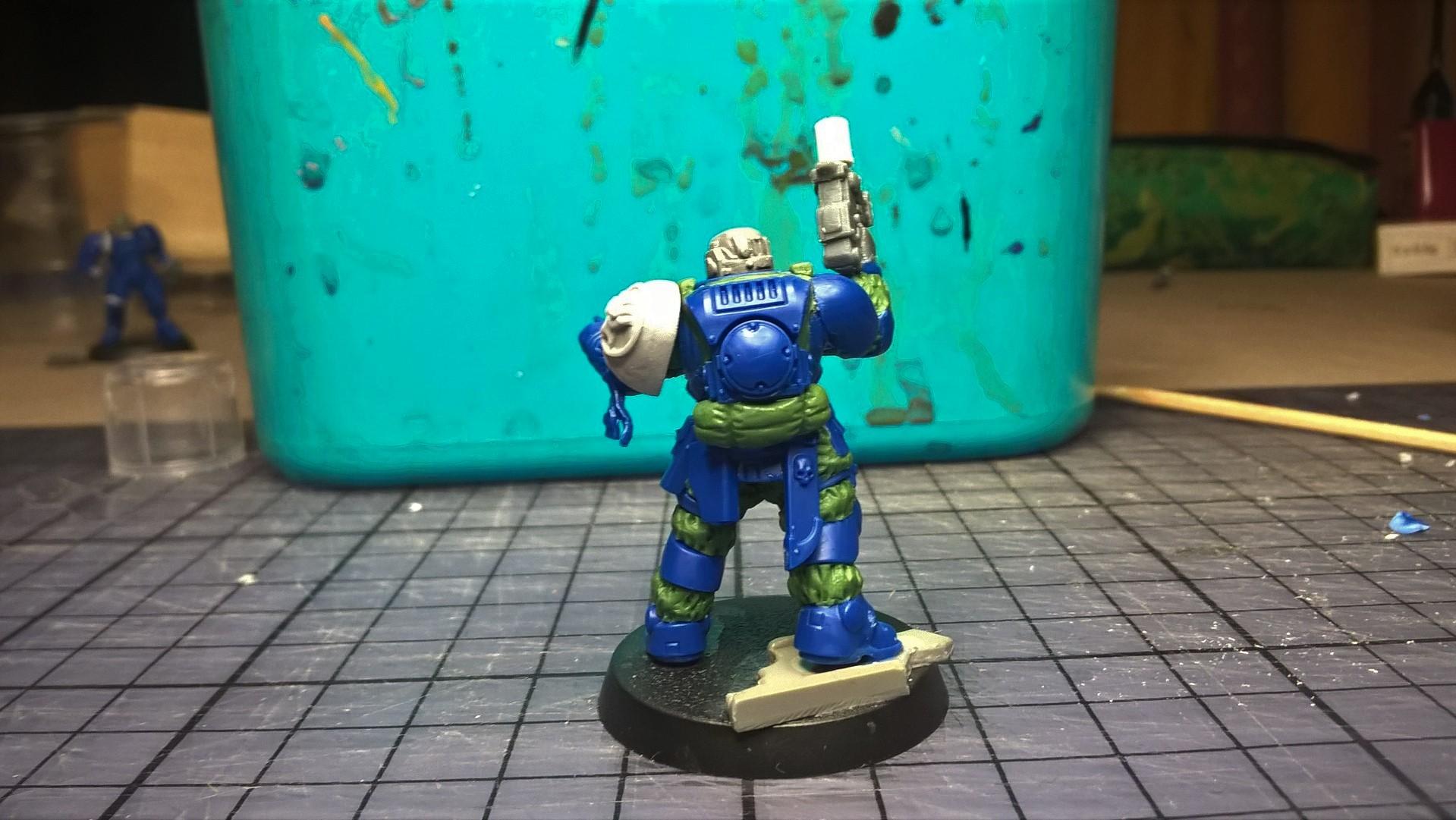 Conversion, Imperial Fists, Primaris, Solar Lions, Space Marines, Warhammer 40,000