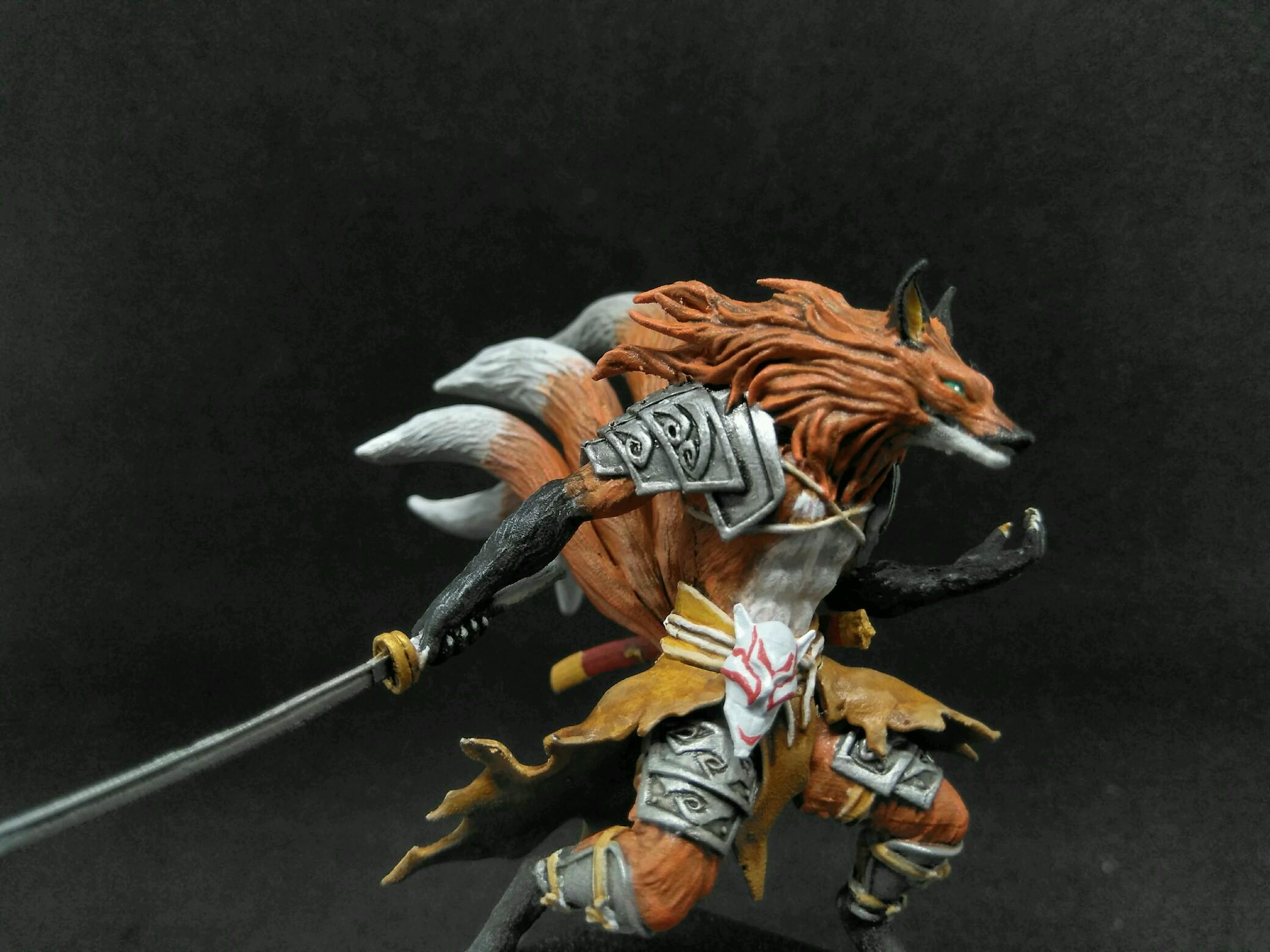 Kitsune, Legend Of Signum, Legendarion, Resin