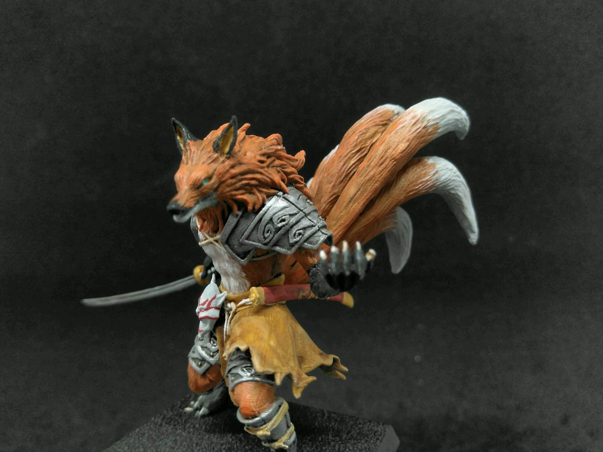 Kitsune, Legend Of Signum, Legendarion, Resin