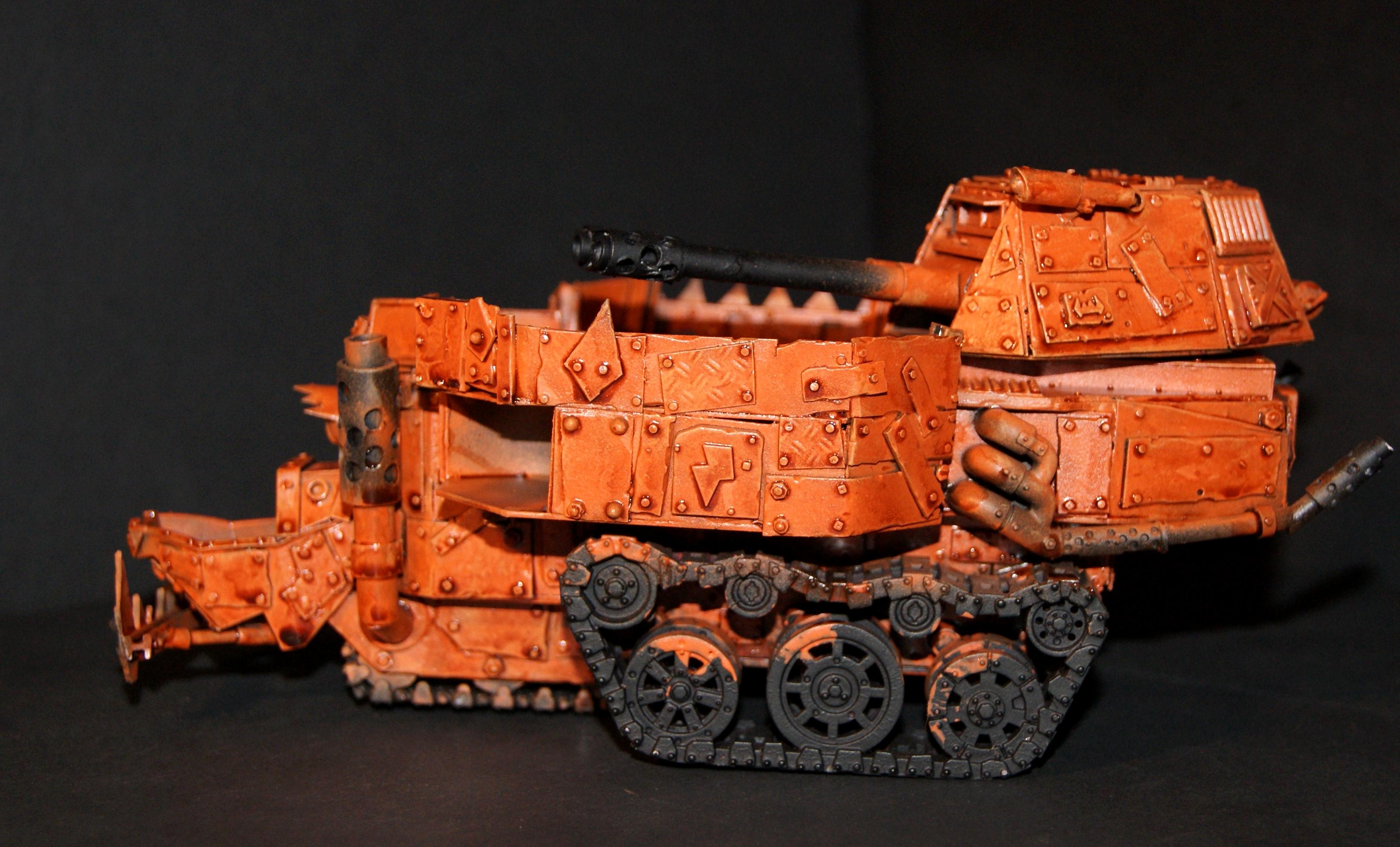 Battlewagon, Big Trakk, Conversion, Grots, Warhammer 40,000