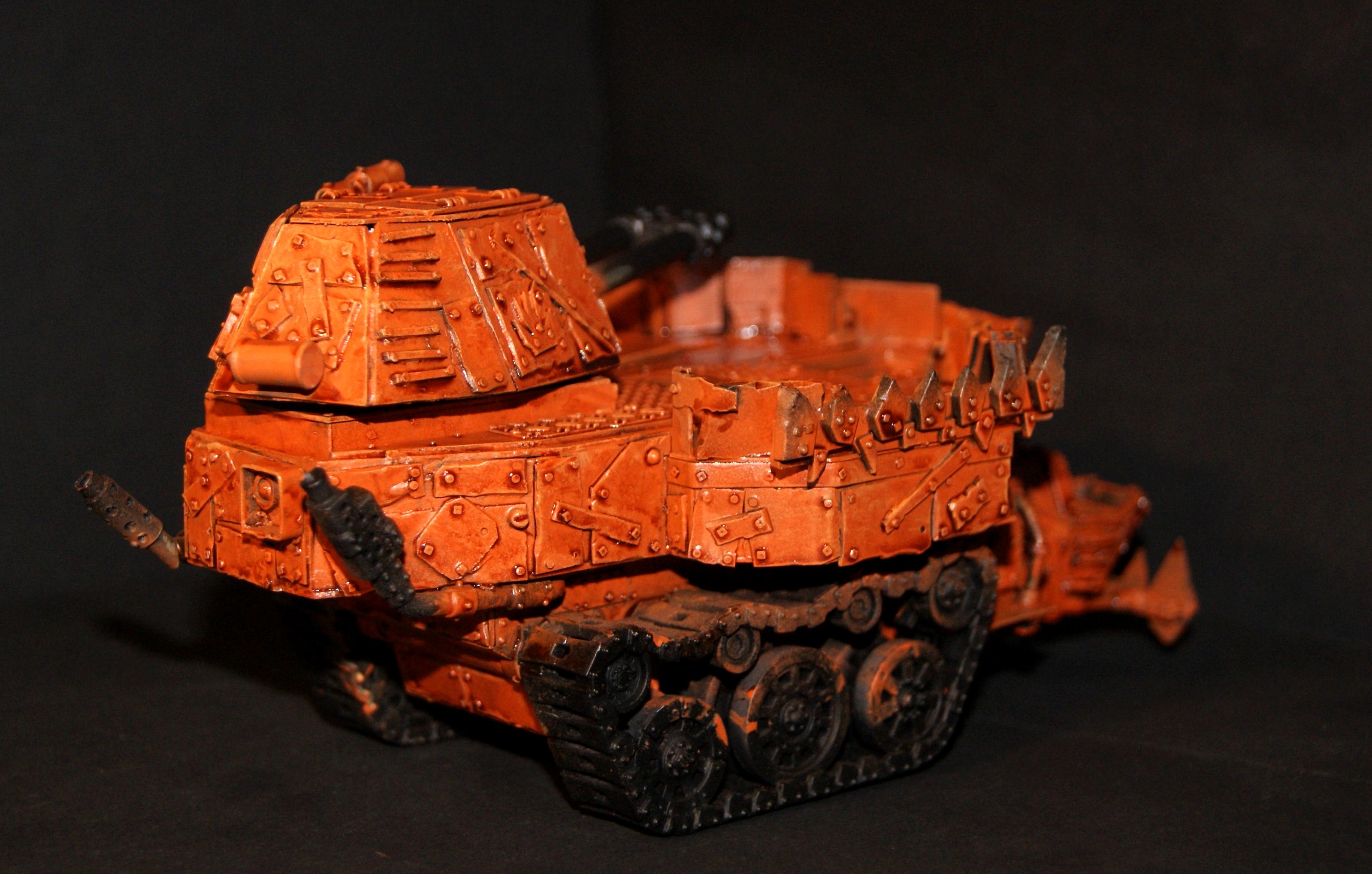 Battlewagon, Big Trakk, Conversion, Grots, Warhammer 40,000