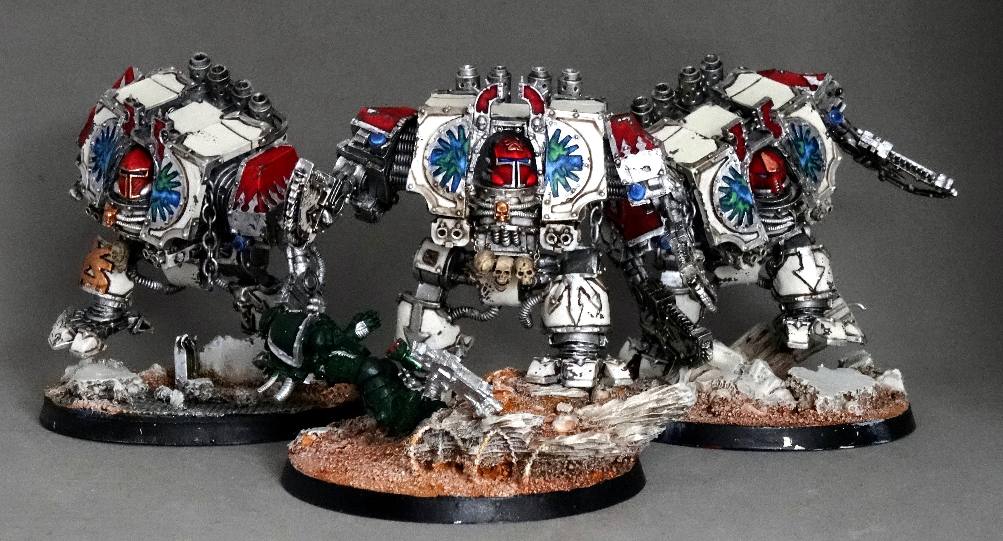 Chaos, Conversion, Dreadnought, Forge World, Khorne, Space Marines, World Eaters