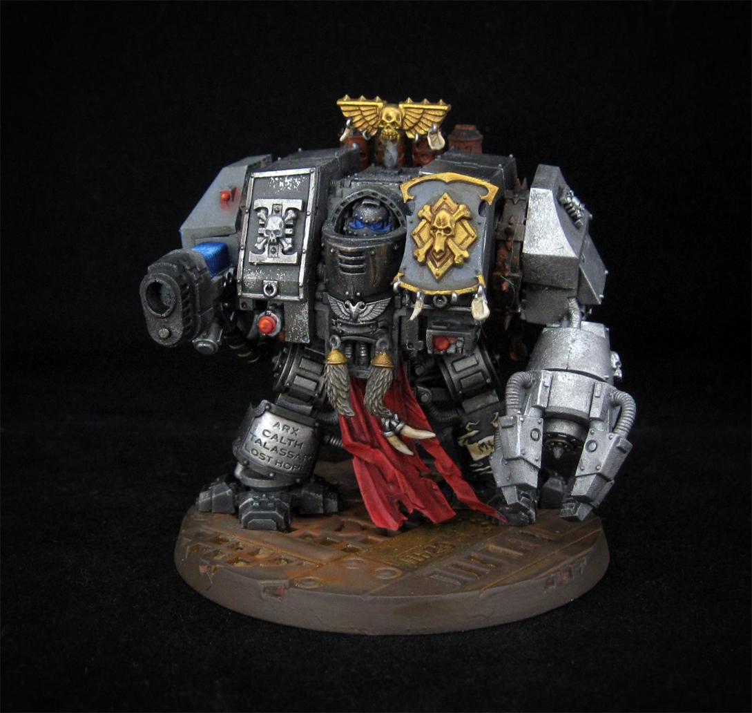 Death Watch, Dreadnought, Space Marines, Space Wolves, Venerable Dreadnought