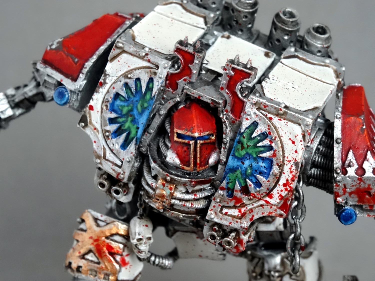 Chaos, Conversion, Dreadnought, Forge World, Khorne, Space Marines, World Eaters