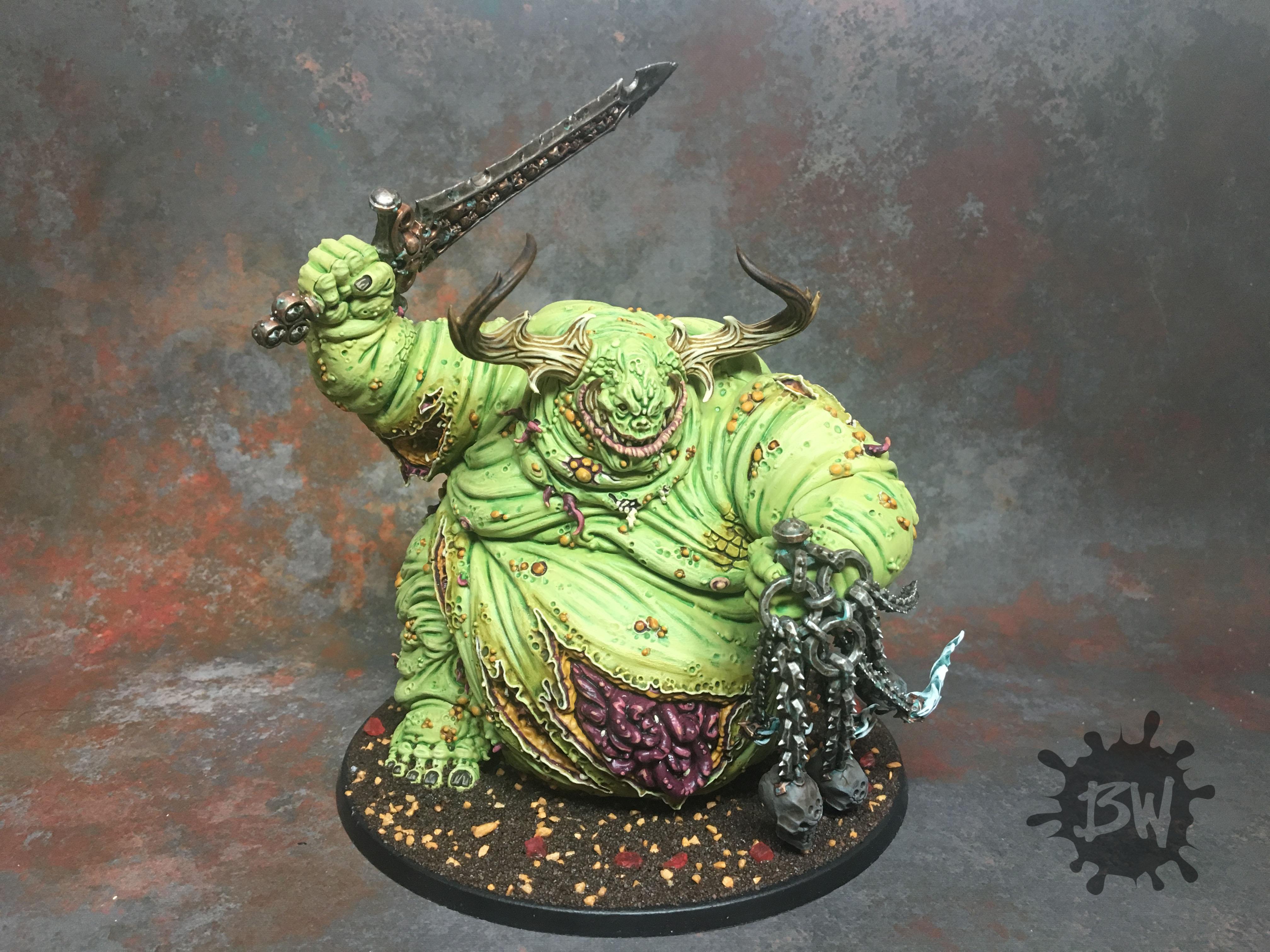 Chaos, Commission, Death Gard, Great Unclean One, Guo, Nurgle, Reat Unclean One, Warhammer 40,000