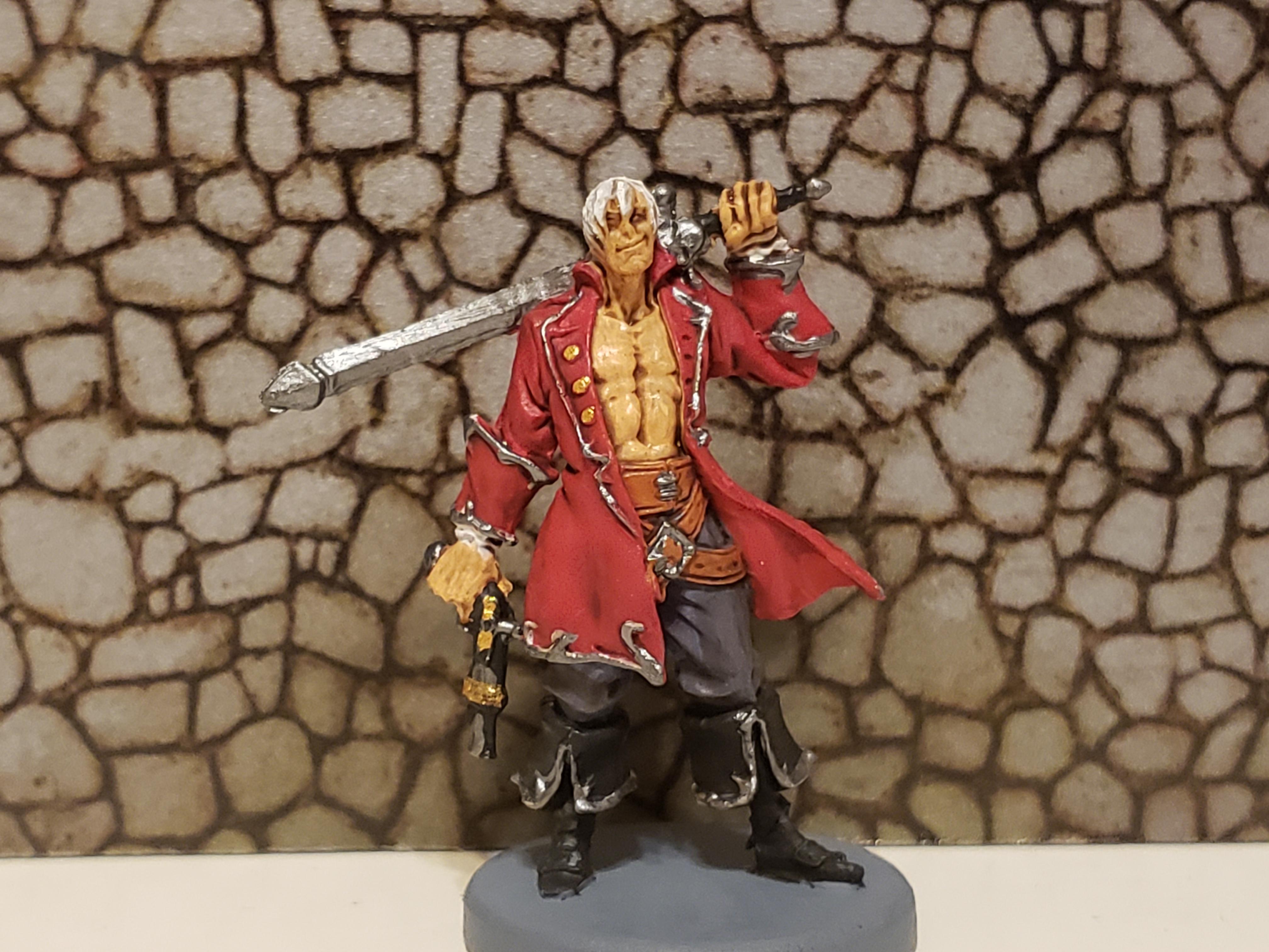 Dante, Devil May Cry, Mercenary, Rum &amp; Bones, Second Tide