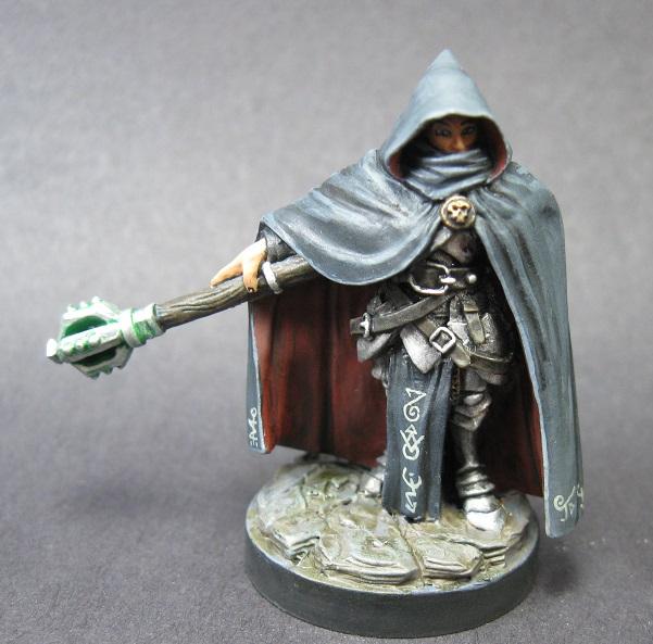 03469: Hanseth Dimguard, Cleric, D, Dark Heaven Legends, Painted Reaper Miniature, Reaper Minis, Reaper Painted Miniature, Rpg Miniature