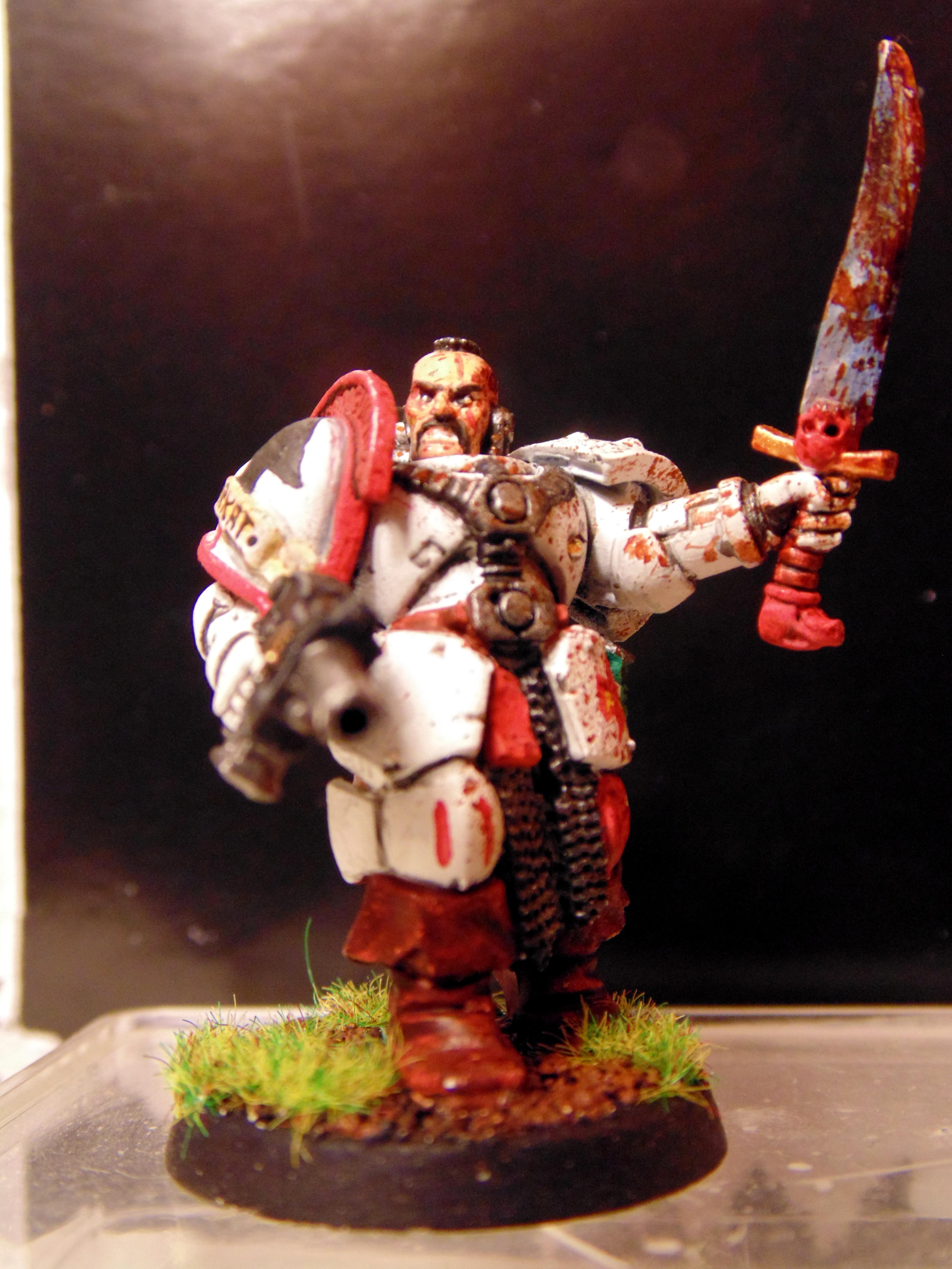 Blood, Bloody, Conversion, Librarian, Scars, Space, Space Marines, Stormseer, Sw, White, Wolves