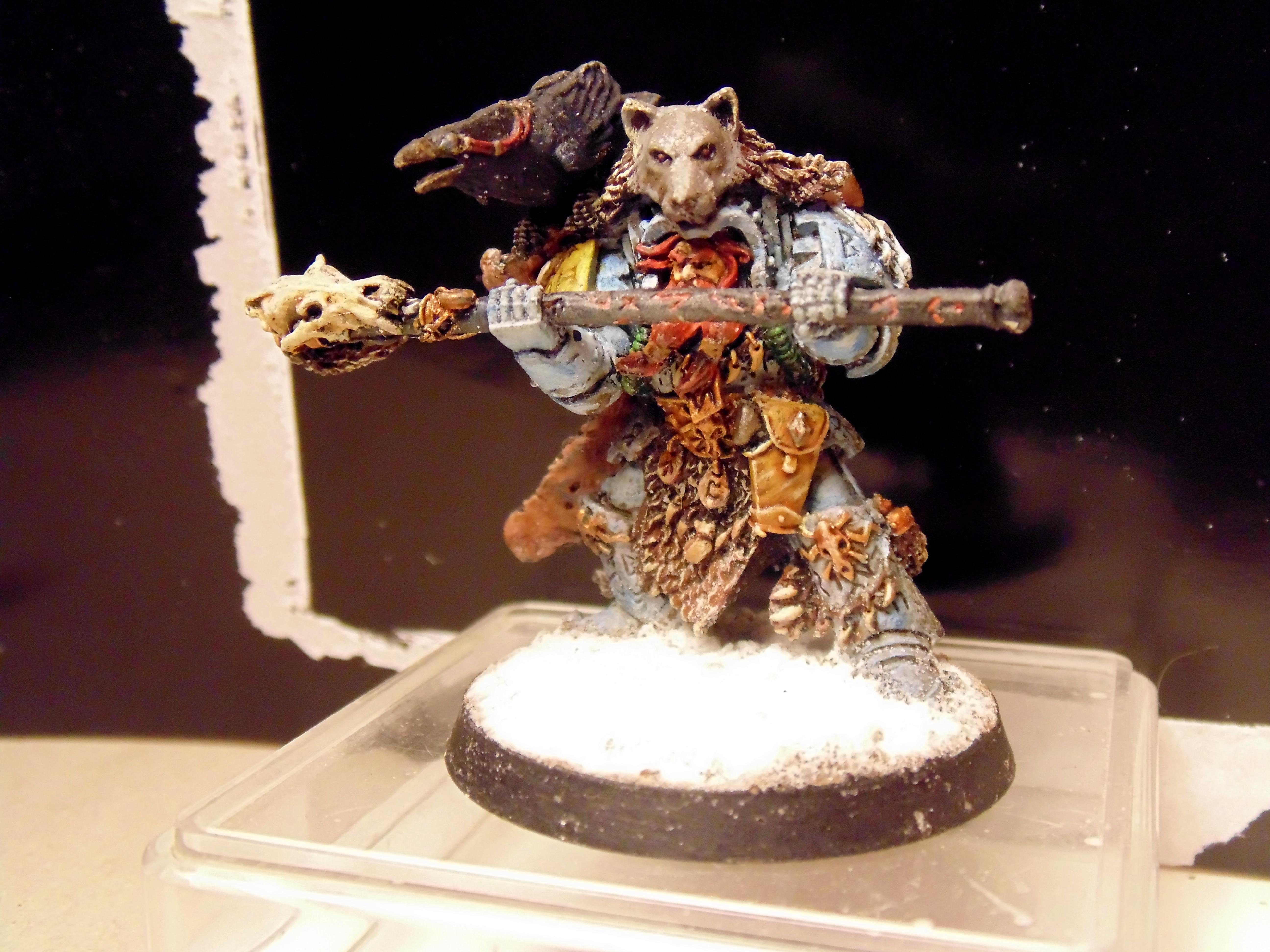 Blood, Bloody, Conversion, Librarian, Scars, Space, Space Marines, Stormseer, Sw, White, Wolves