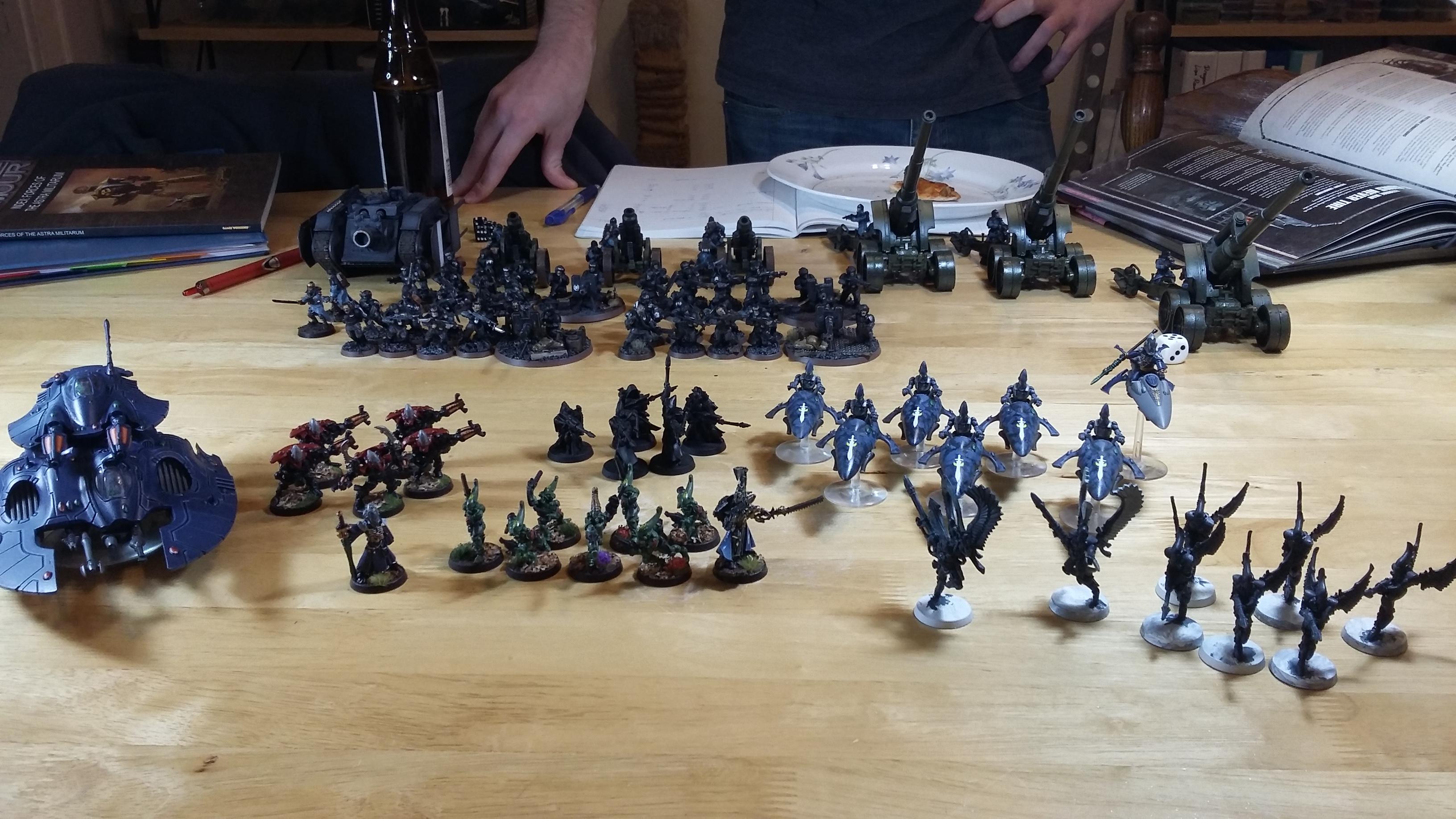 Aeldari, Battle Report, Eldar, Imperial Guard