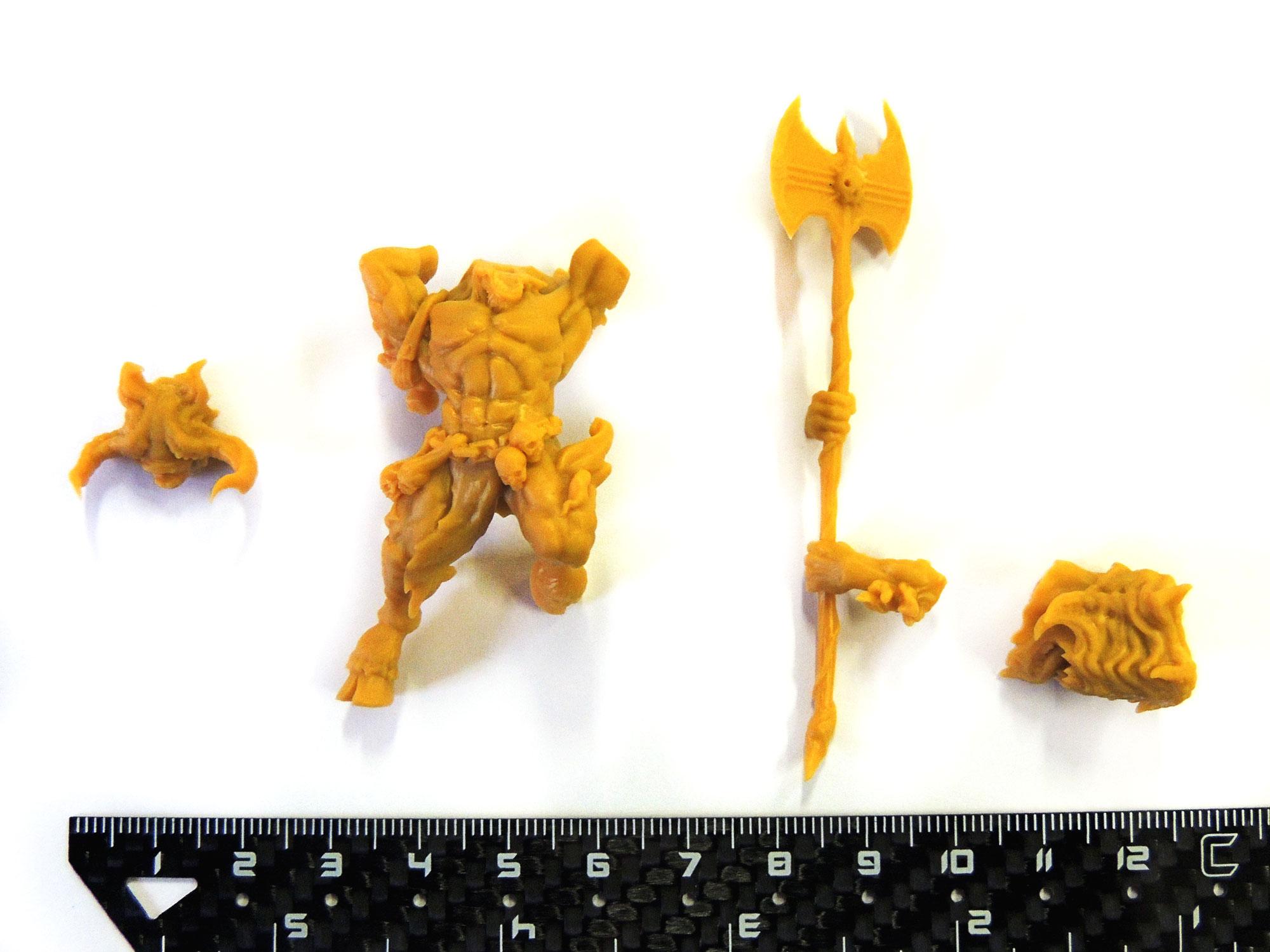Resin Miniatures, Mould Ready for cast