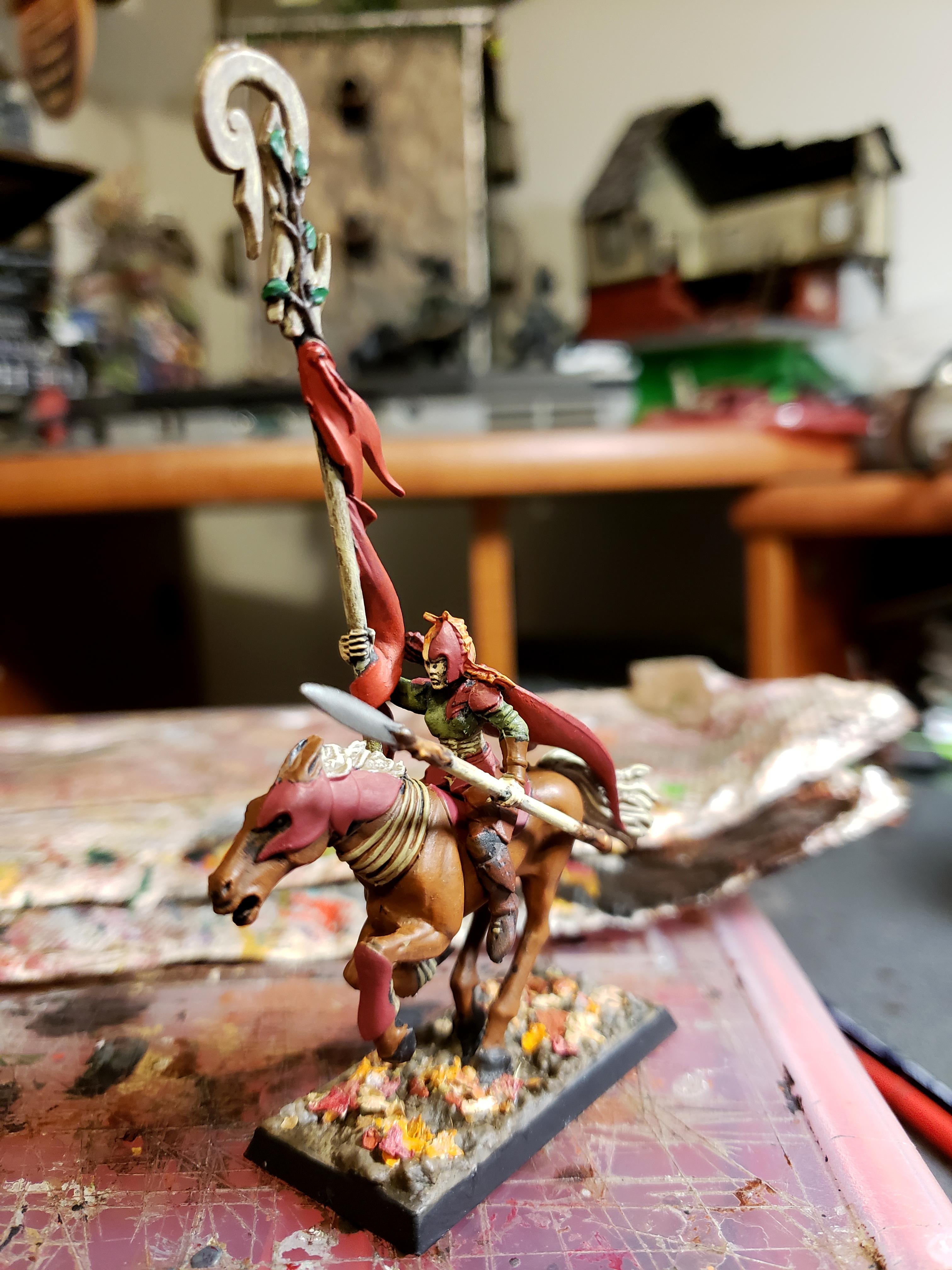 Autumn Baseing, Glade Rides, Leaves, Wanderers, Wood Elves