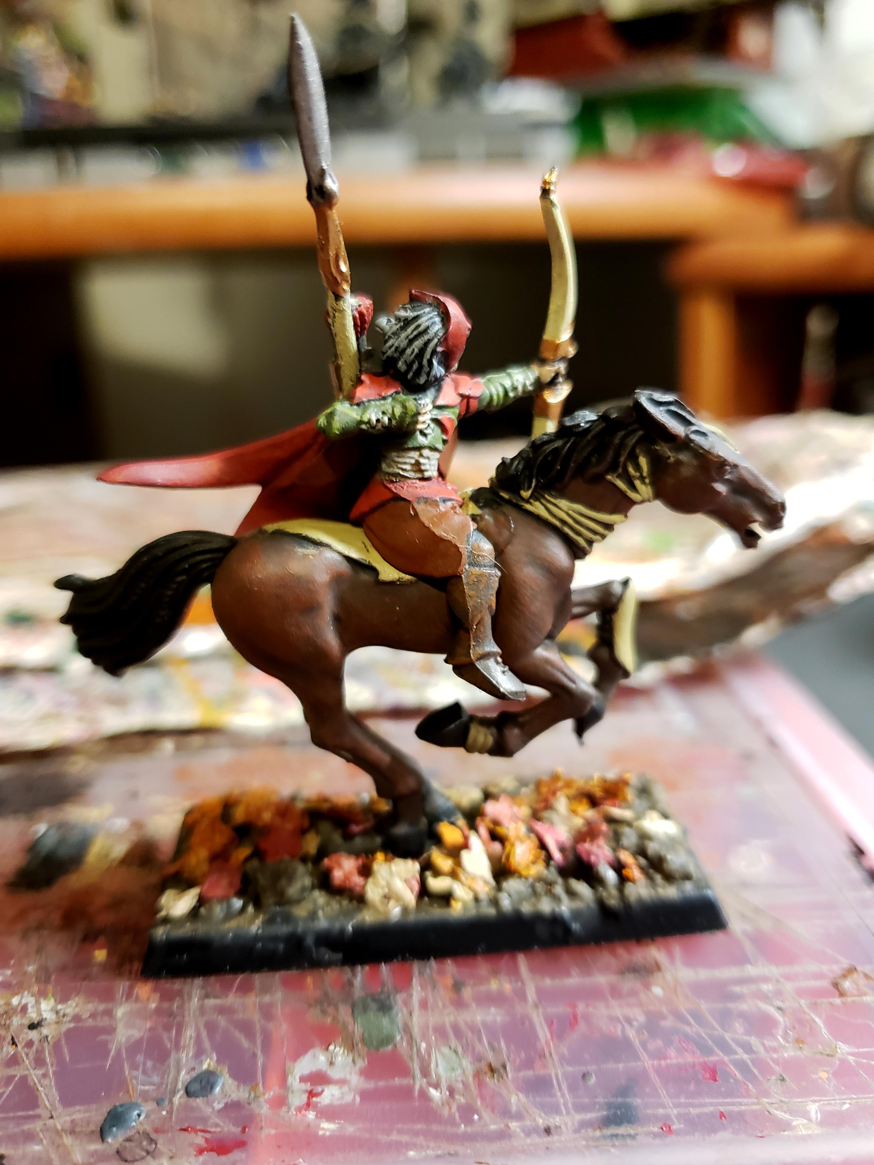 Autumn Baseing, Glade Rides, Leaves, Wanderers, Wood Elves
