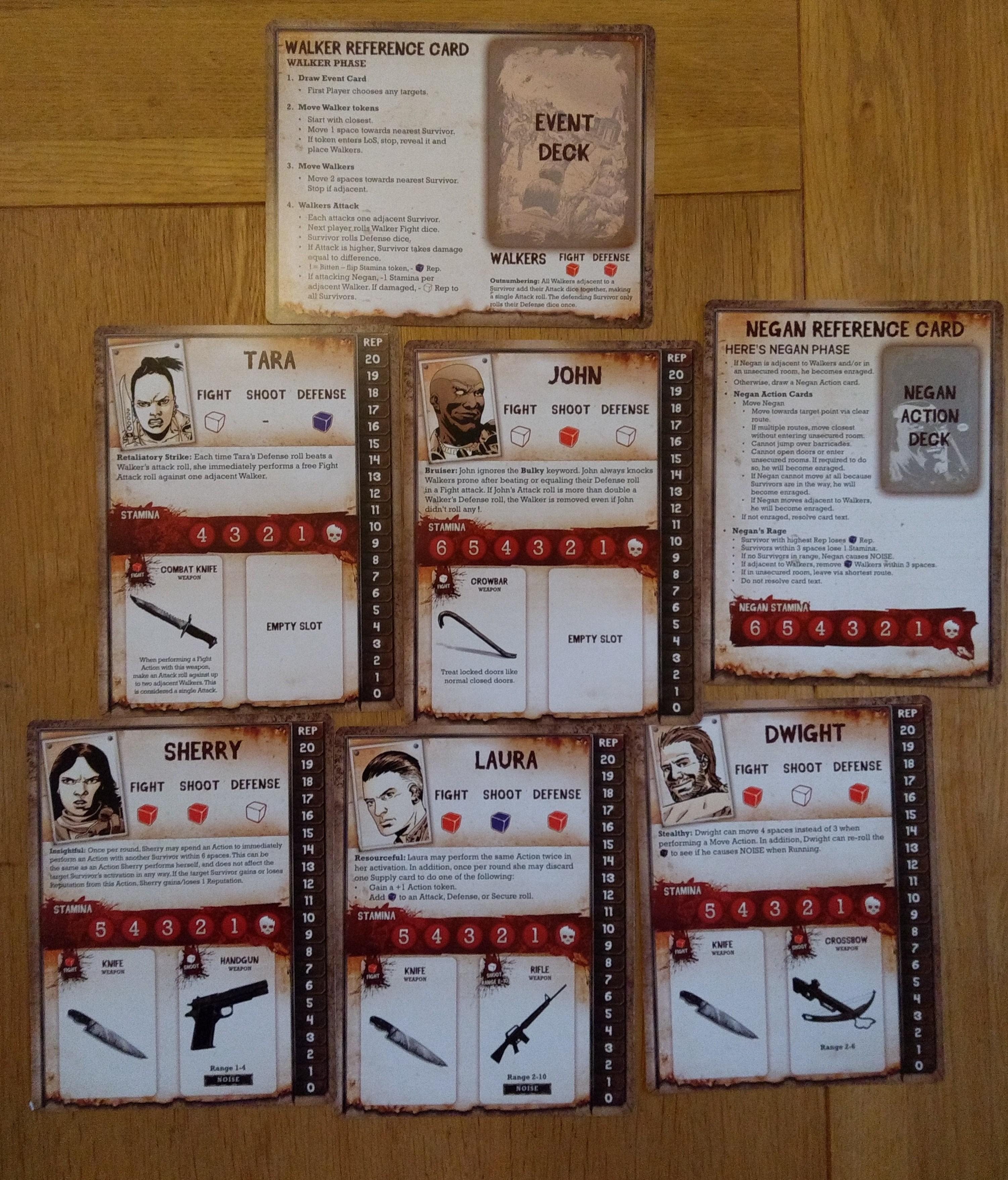 Here's Negan cards