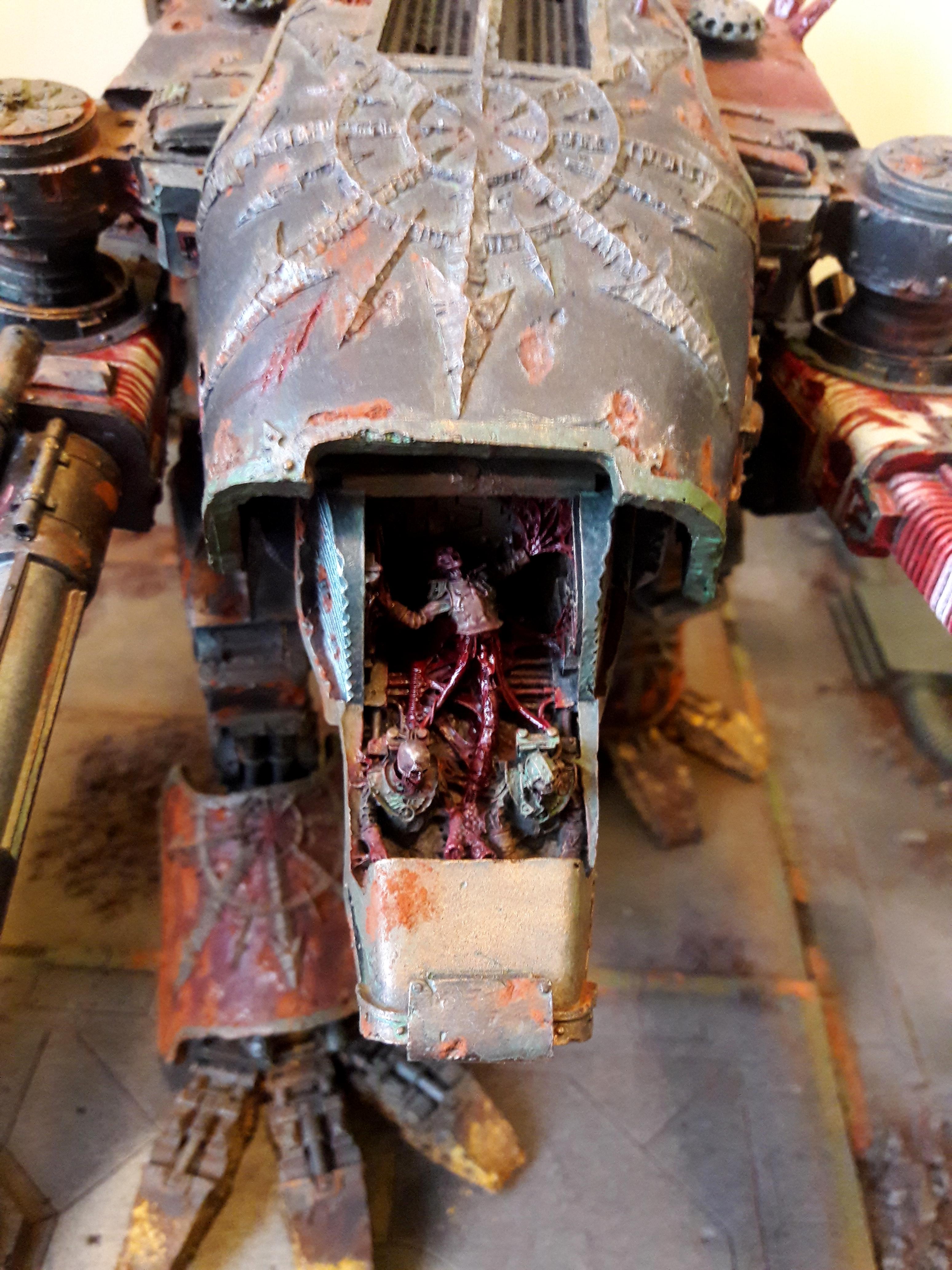 Chaos, Legio Mortis, Nurgle, Titan, Warhammer 40,000, Warhound