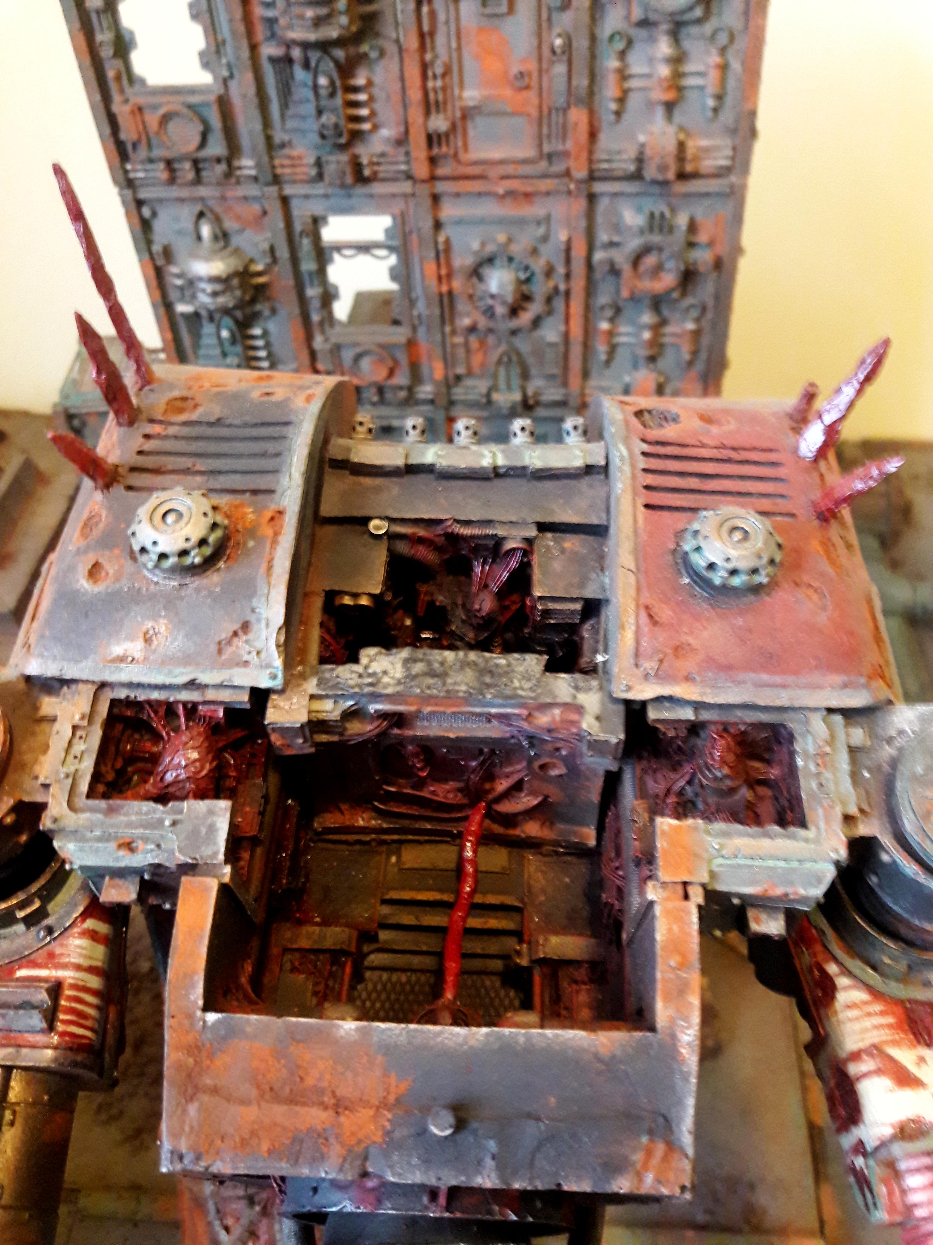 Chaos, Legio Mortis, Nurgle, Titan, Warhammer 40,000, Warhound