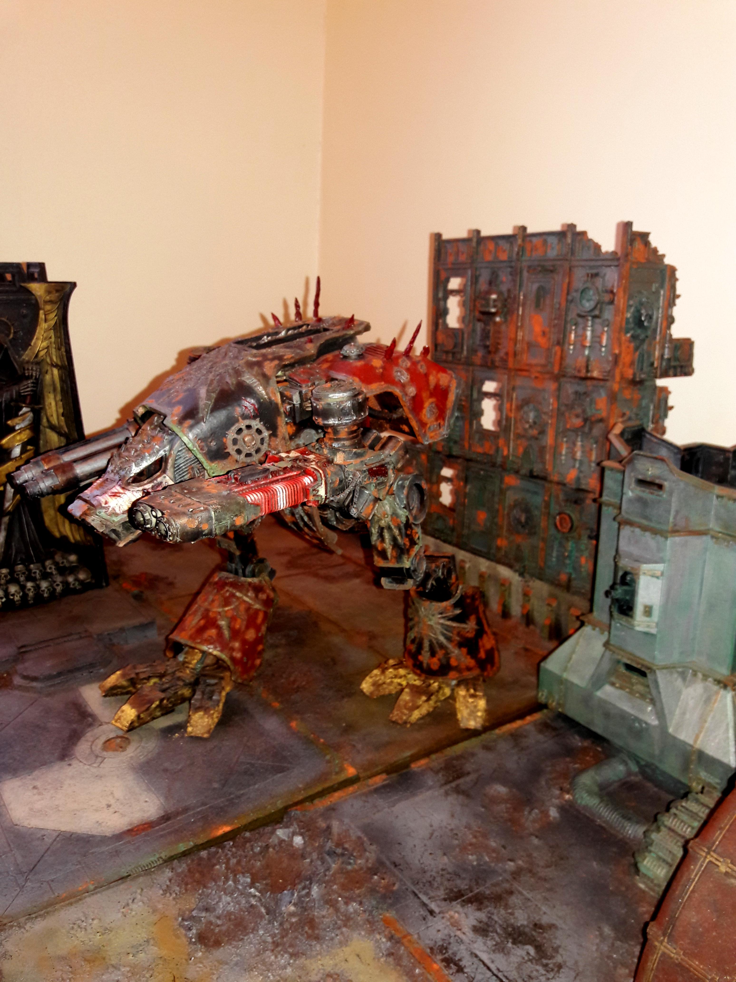 Chaos, Legio Mortis, Nurgle, Titan, Warhammer 40,000, Warhound