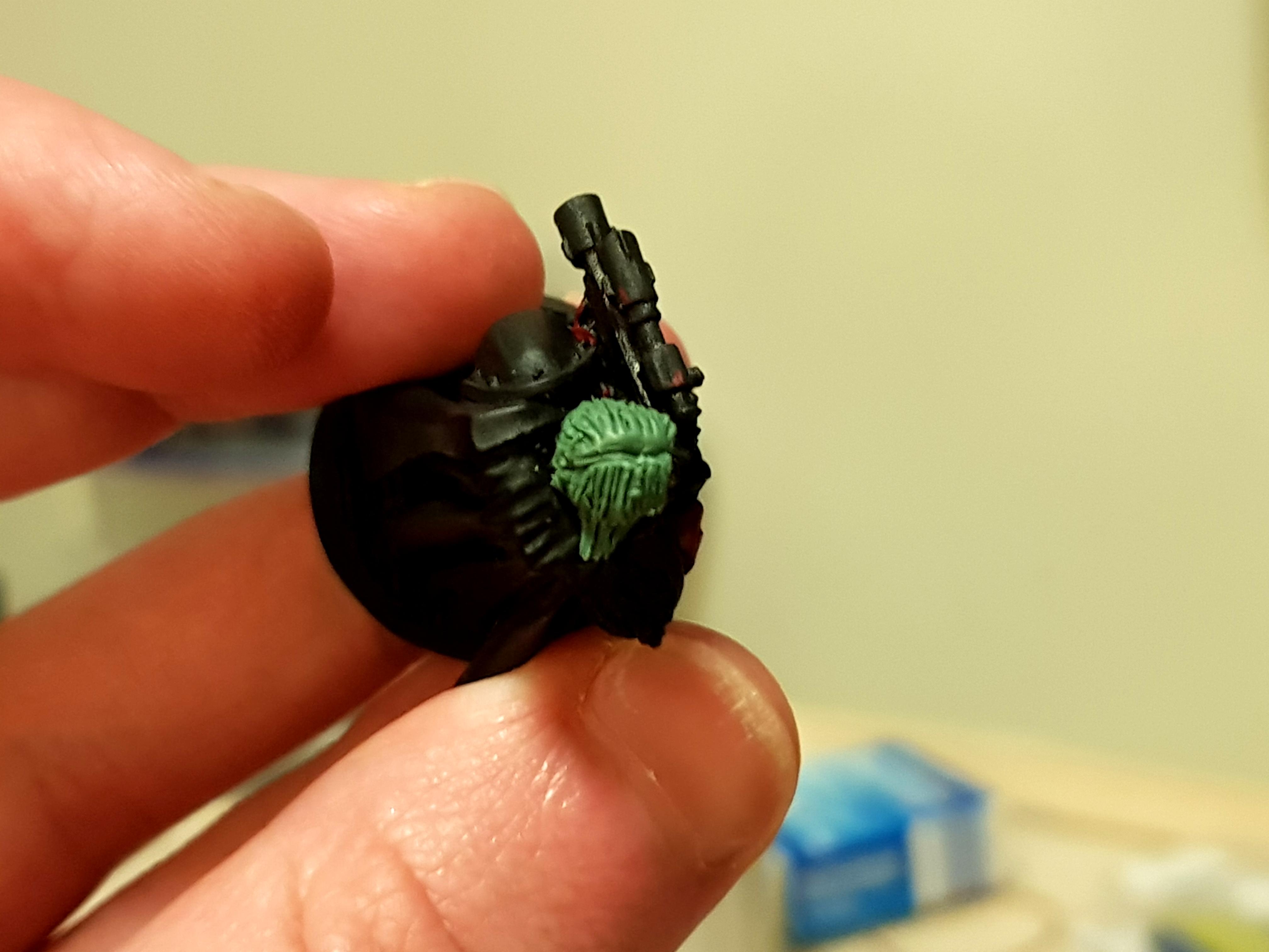 Blood Ravens, Deadshot, Lieutenant, Scout Sergeant, Scouts, Sgt Telion, Telion, Work In Progress