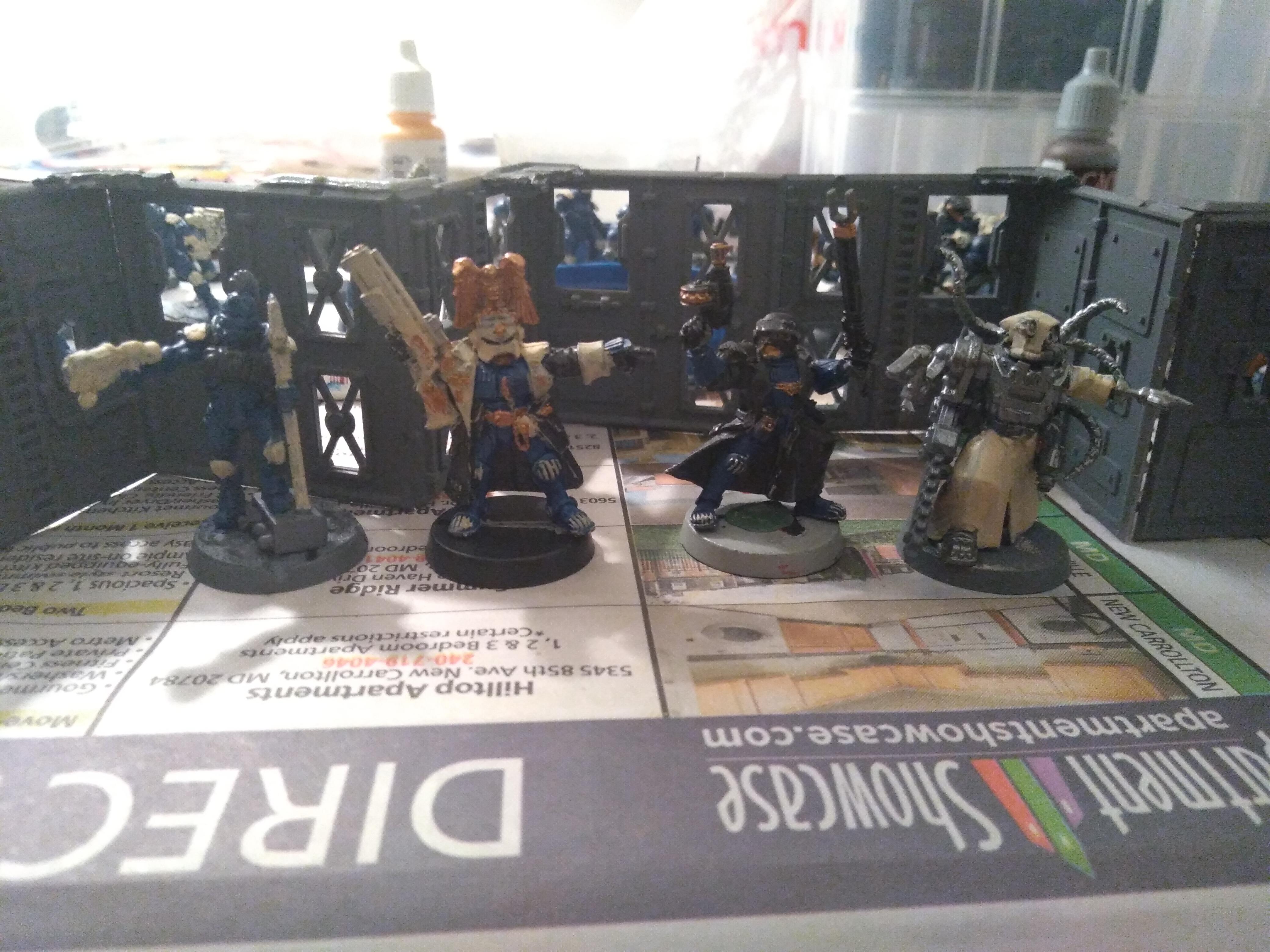 Adeptus Arbites, Van Saar, Work In Progress