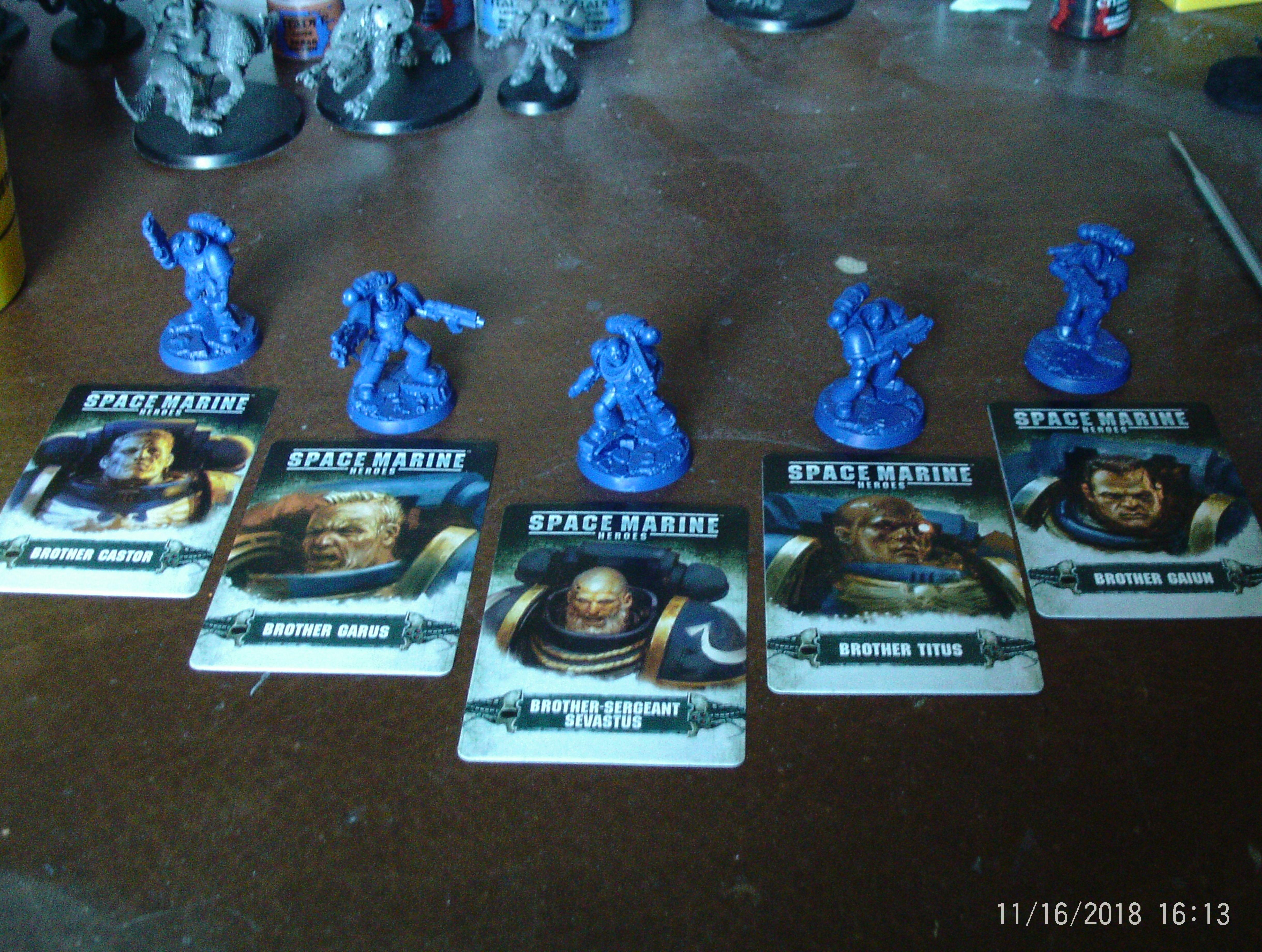 Marine Heroes assembled