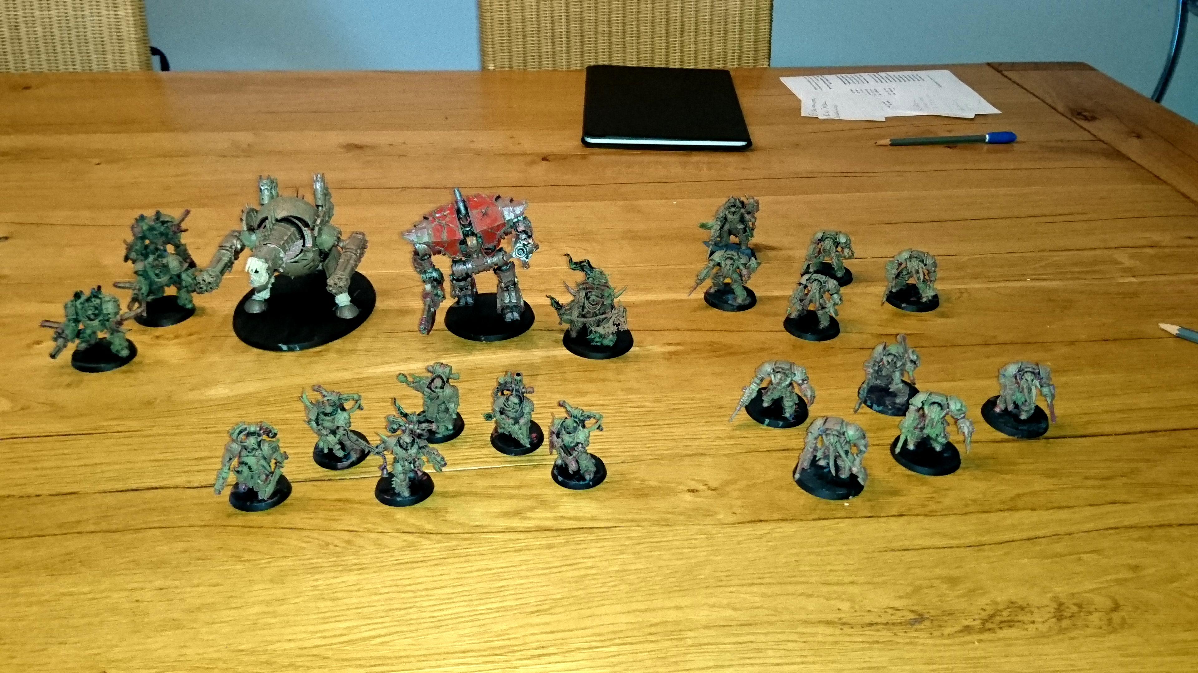 Chaos Space Marines, R&amp;h