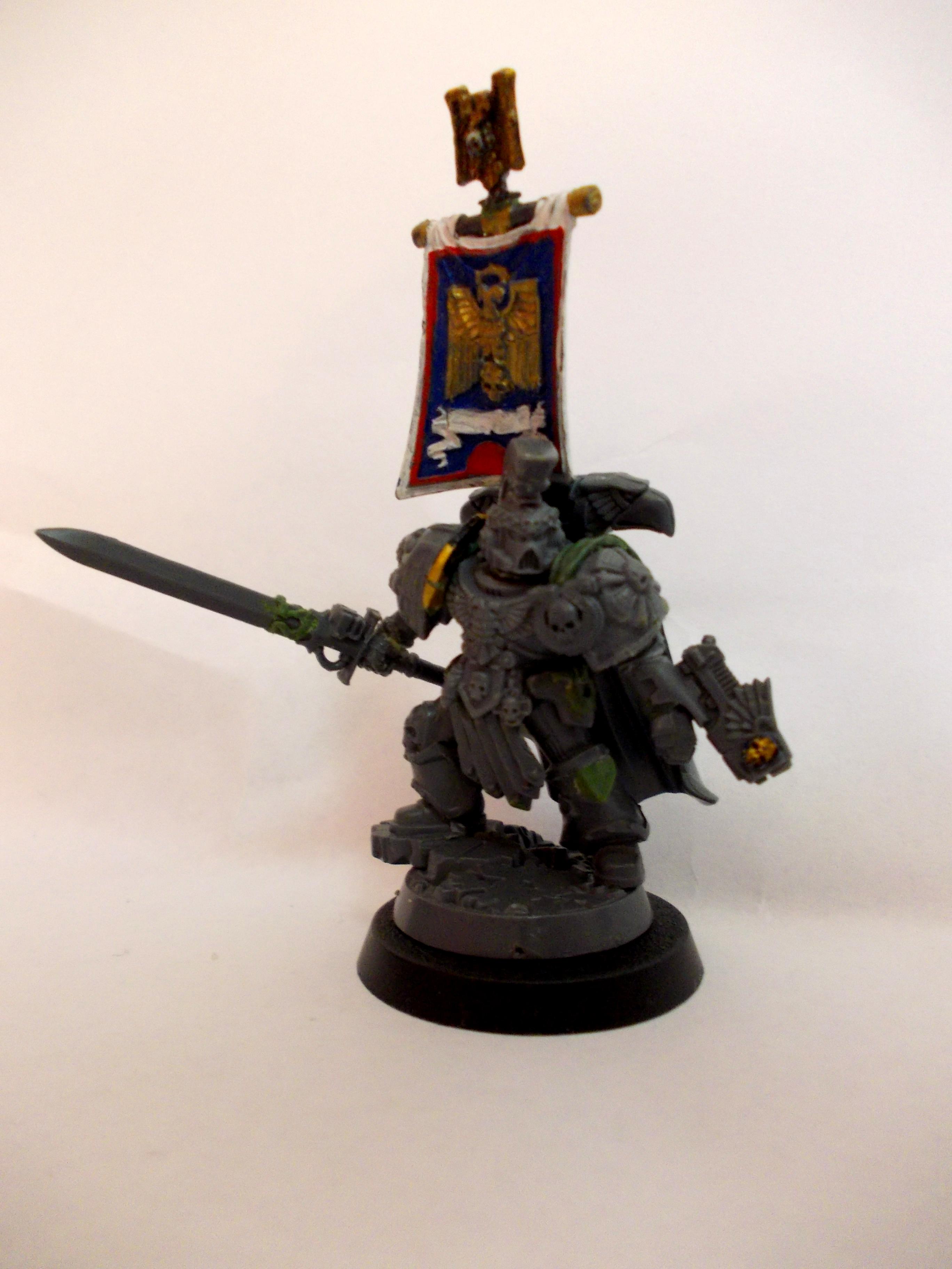 Captain Warhammer 40k, Conversion, Relic Blade, Space Marines, Ultramarines, Warhammer 40,000, Work In Progress