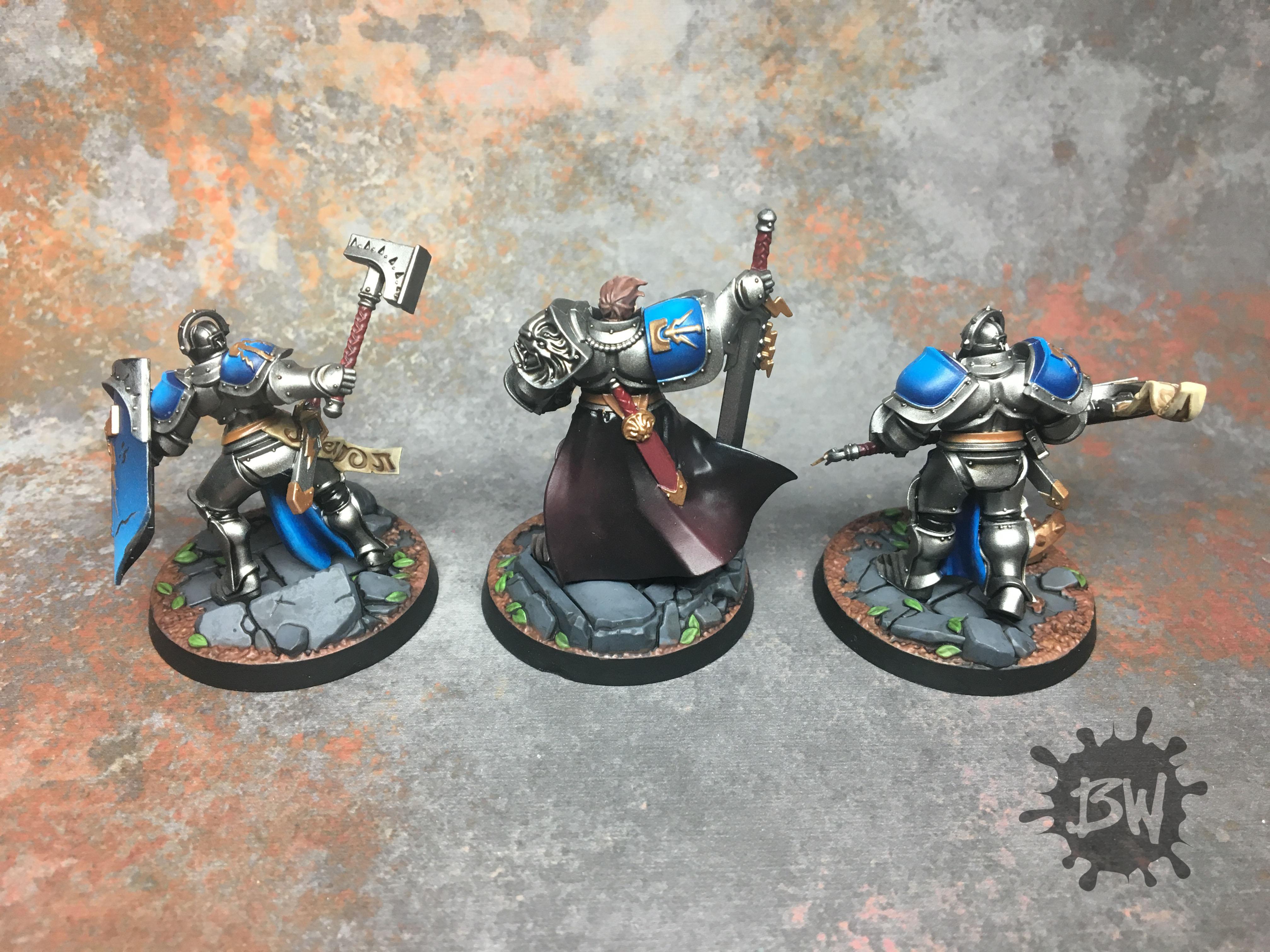 Bw, Commission, Order, Painting, Shadespire, Stormcast, Stormcast Eternals Warband